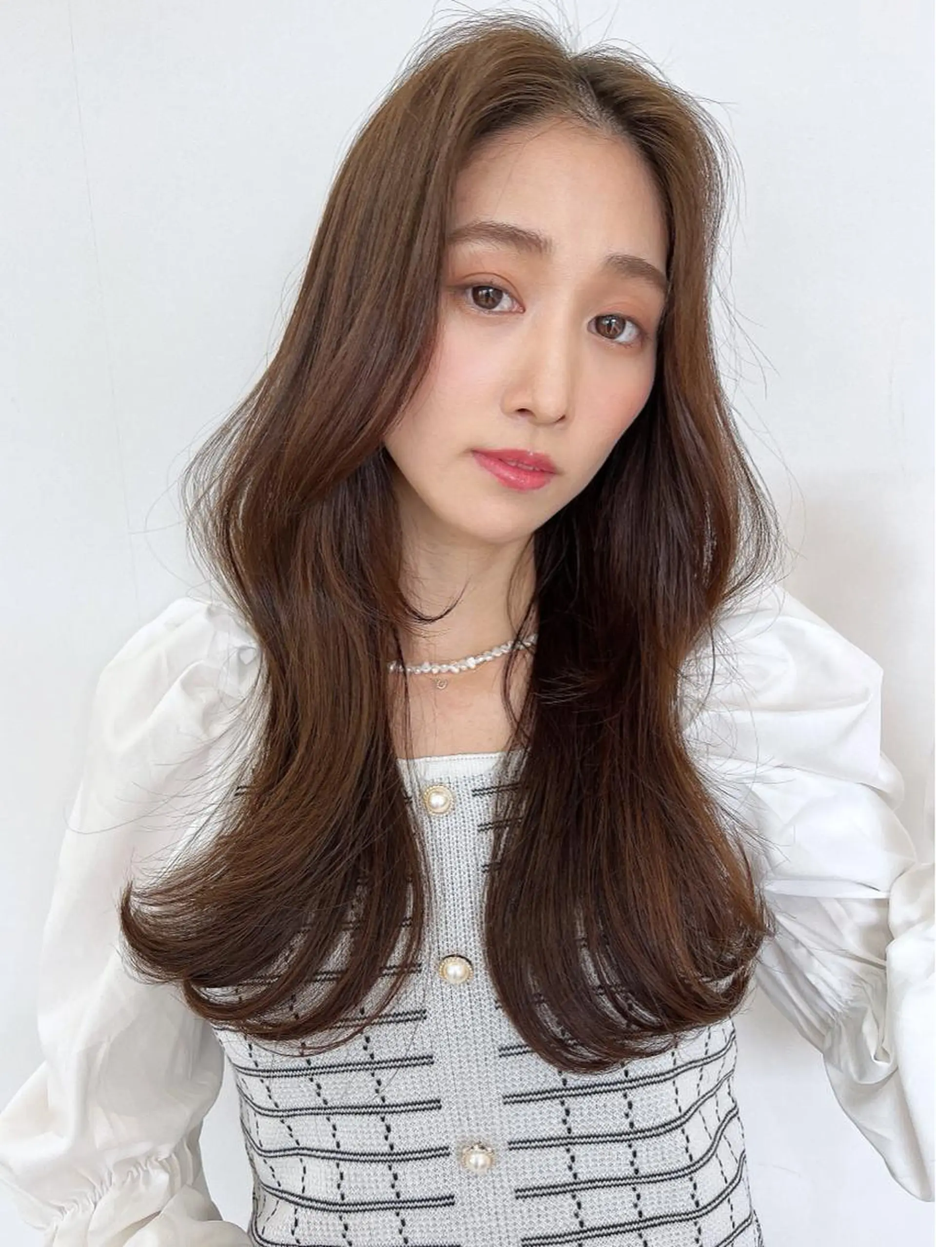 ロング カラー カット ヘアカラー 韓国ヘア×髪質改善 /yoshikaのヘアスタイル