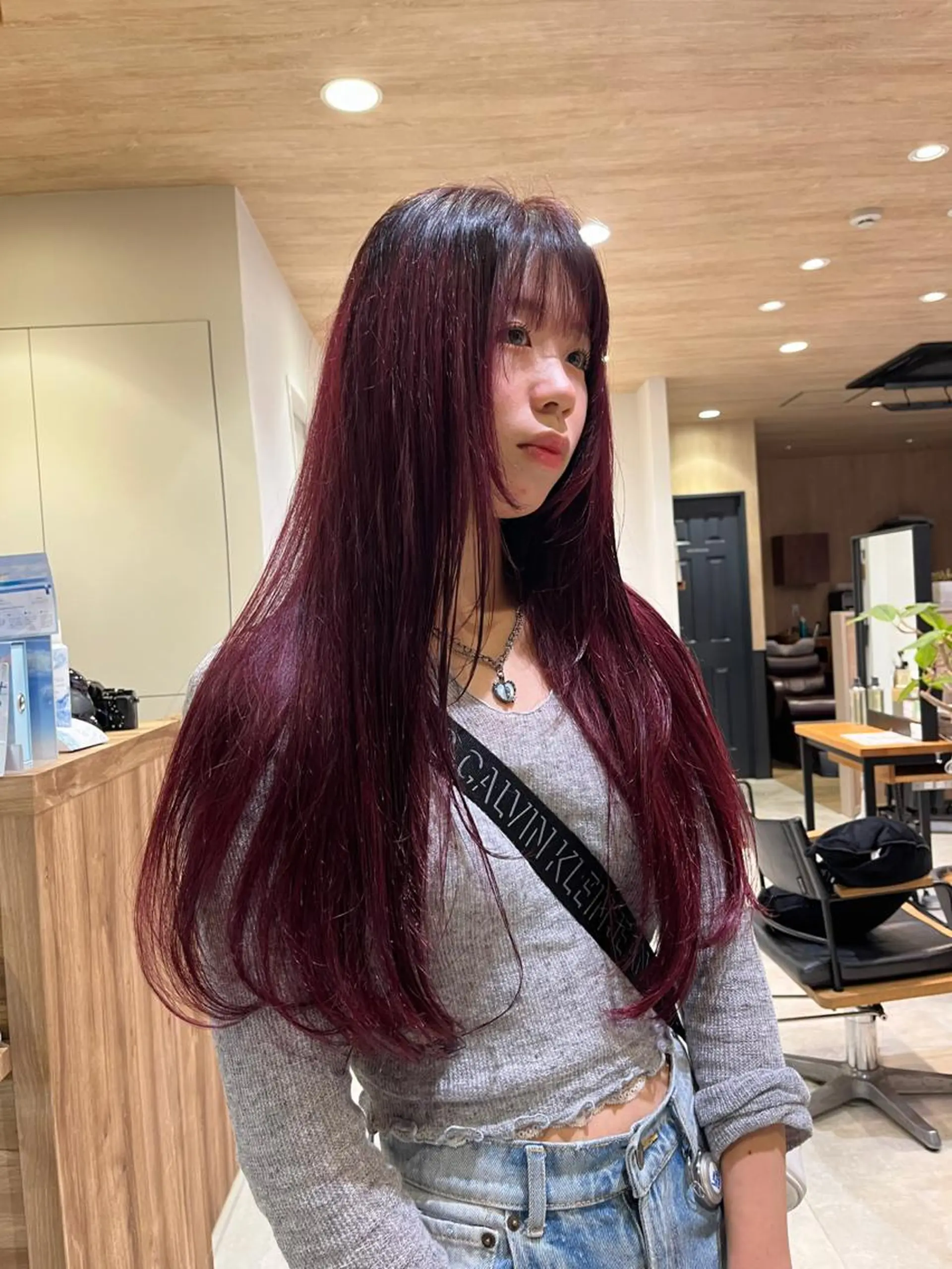 ロング カラー 産休中です 艶カラー♡オカのヘアスタイル