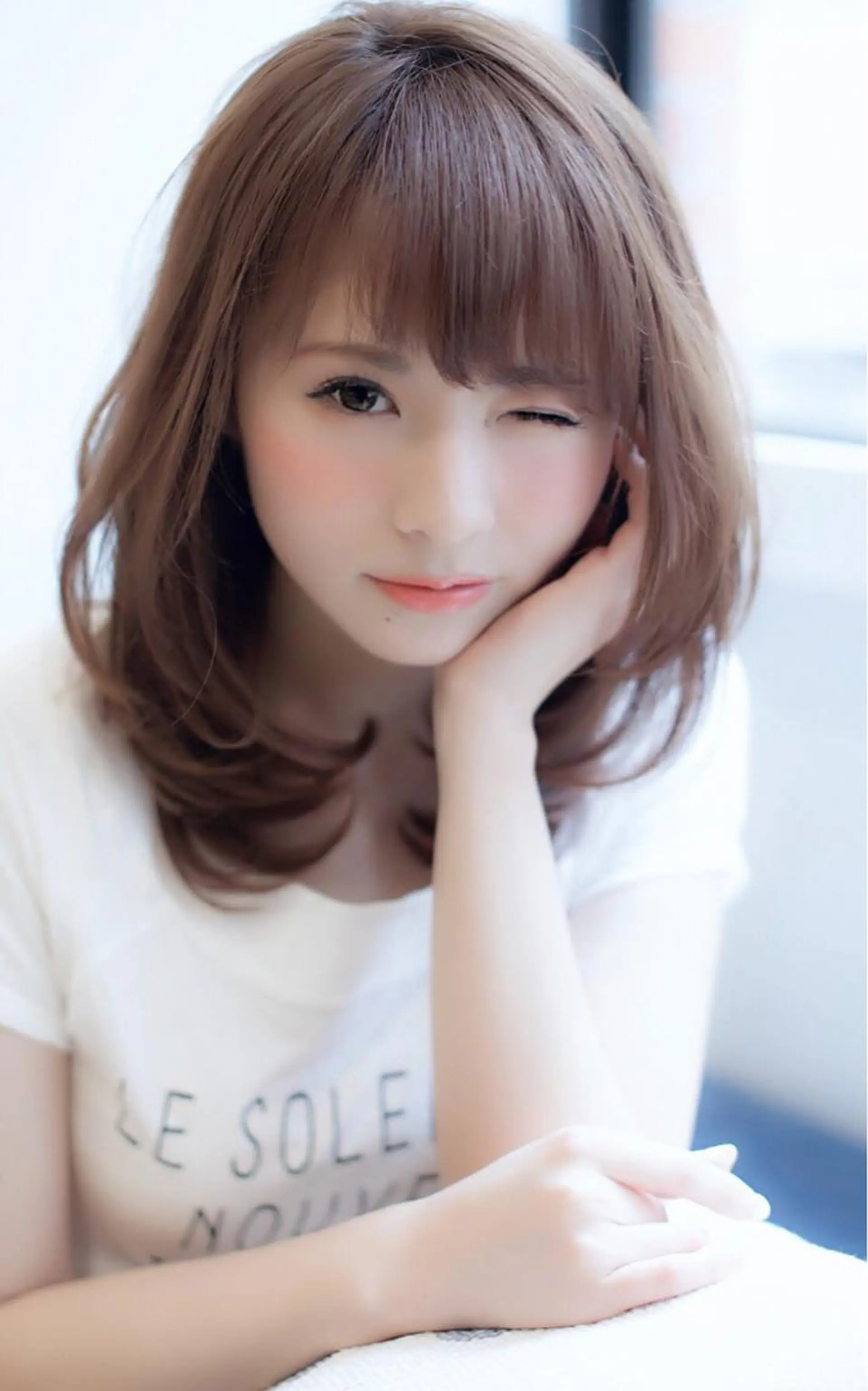 セミロング ボブ 似合わせカット 小顔カット カット ヘアカラー パーマ トリートメント 竹内ケンゴ🇰🇷 EIGHT藤沢のヘアスタイル
