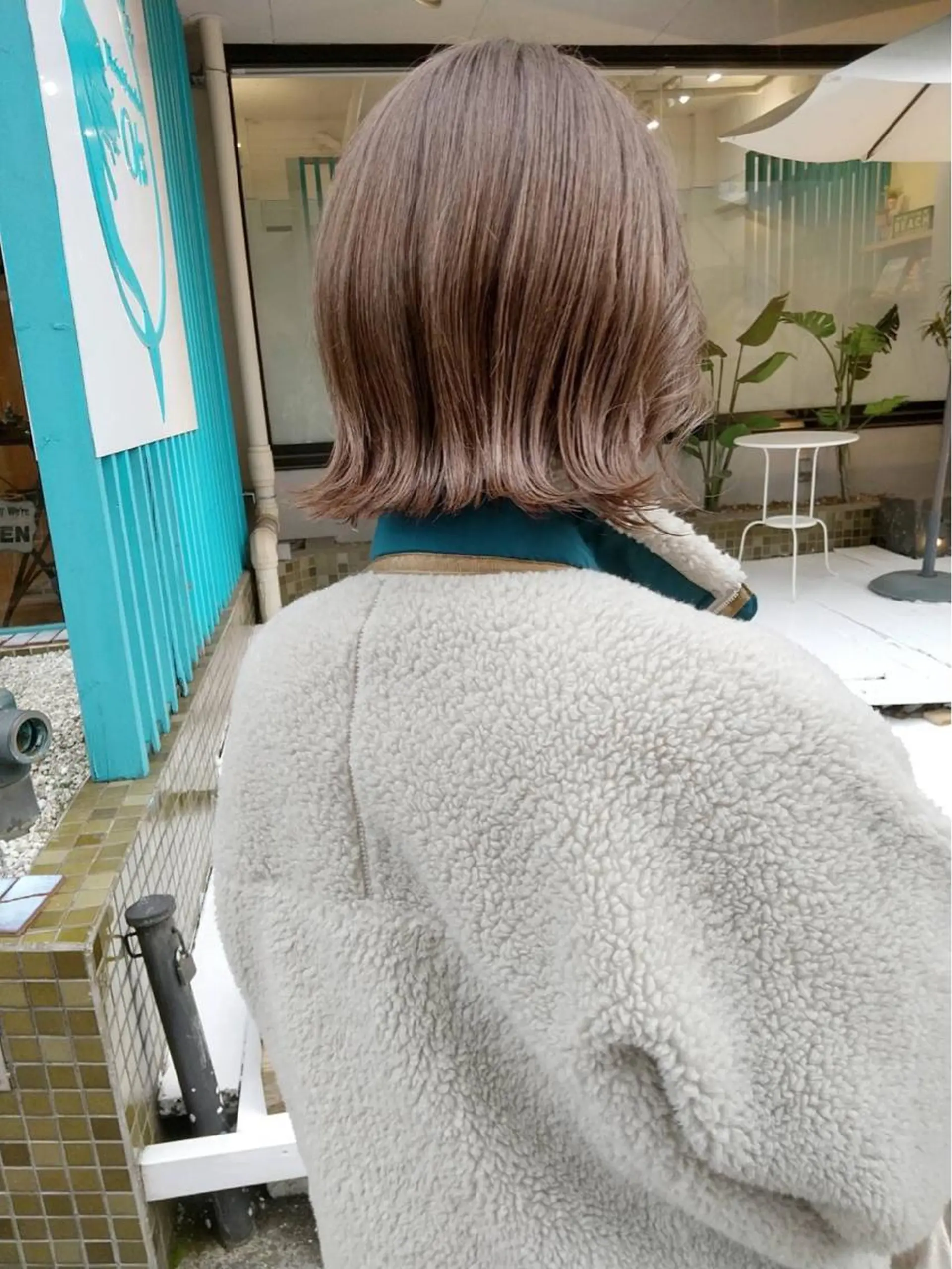 ショート 切りっぱなしボブ ボブ HARONA所属・渡邊 恭汰のヘアスタイル