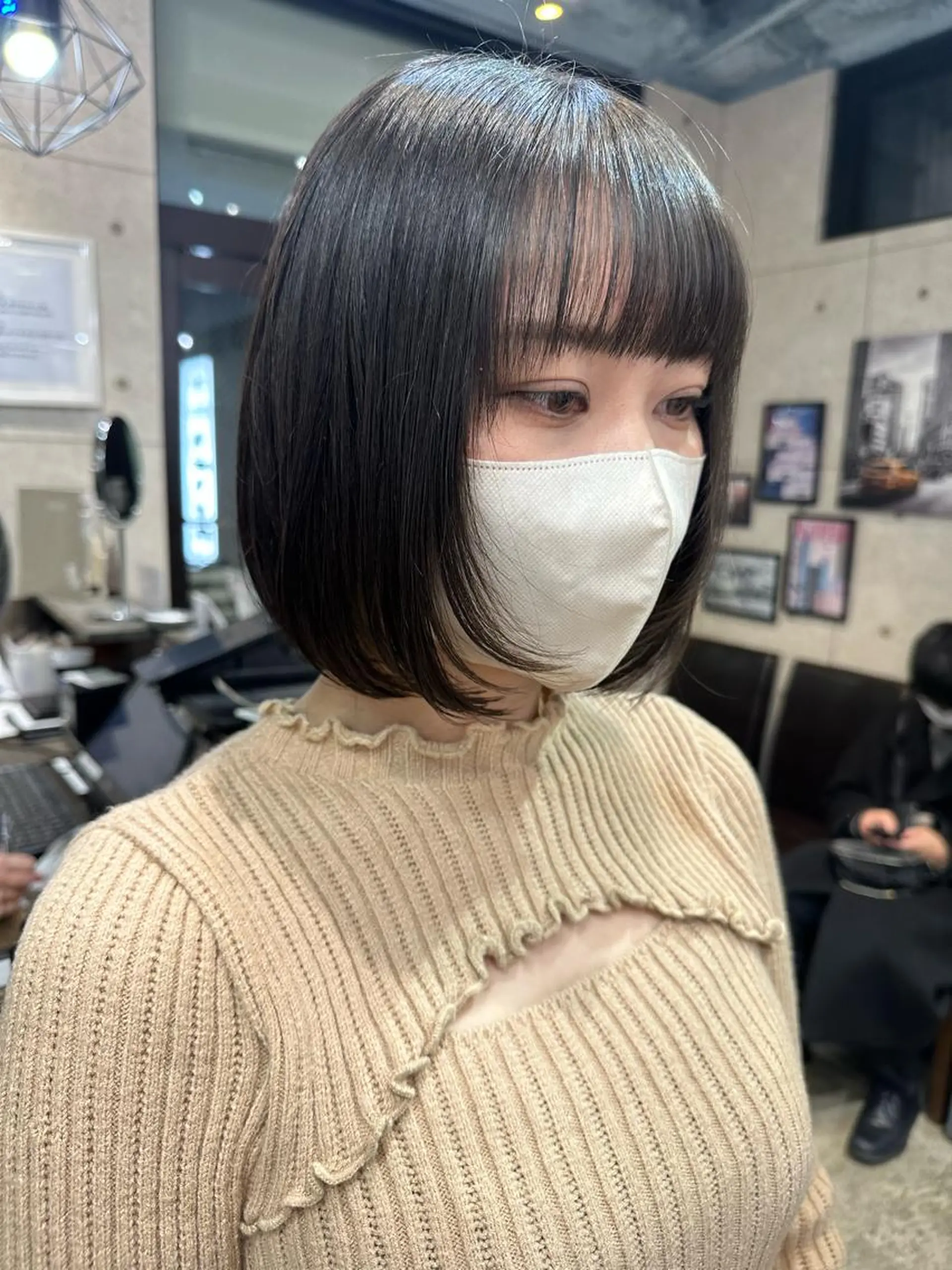 ショート カラー 遠藤沙也加 韓国ヘア/町田のヘアスタイル