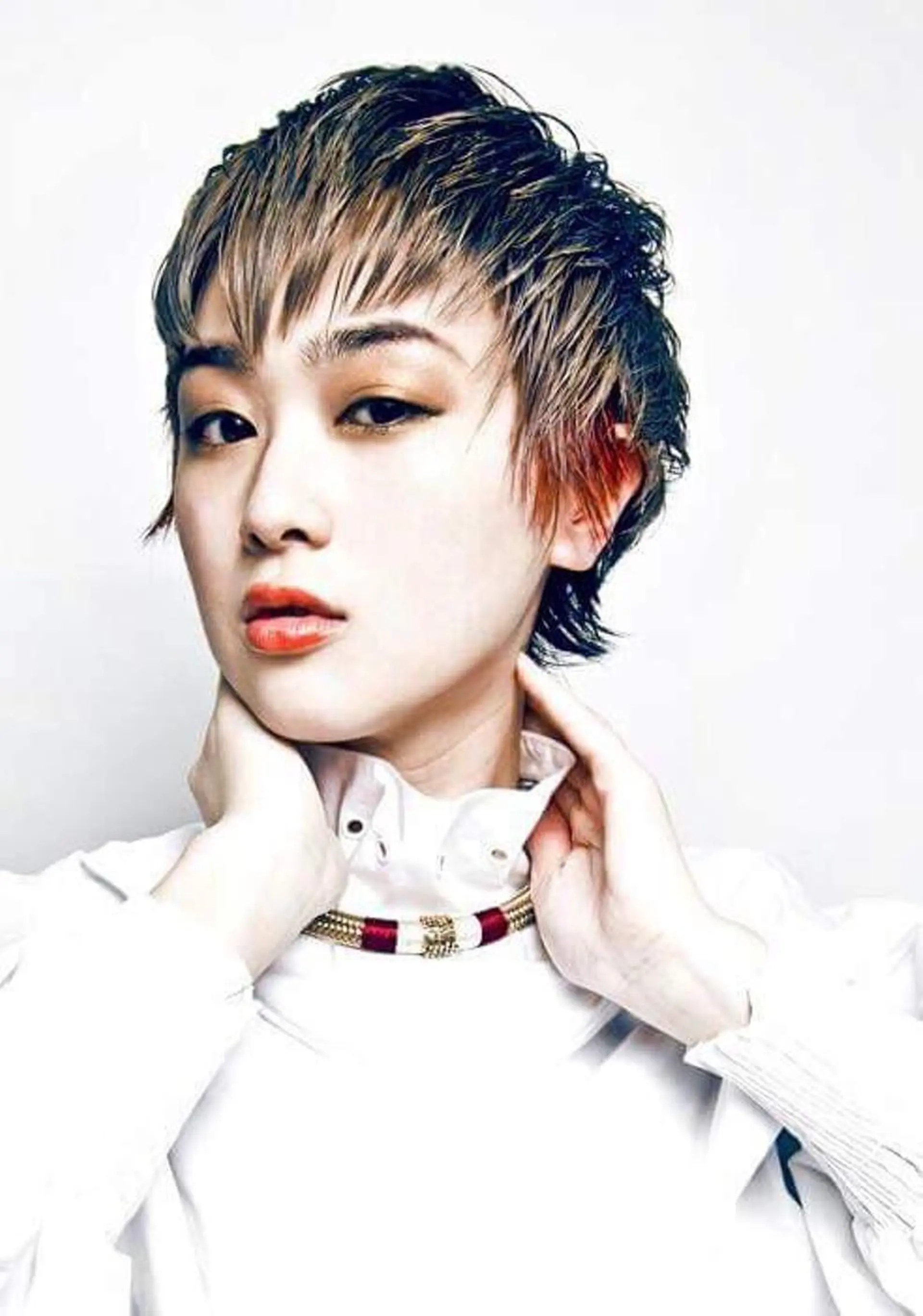 ショート カラー 最新韓国本場ヘア 🇰🇷榎本明日香のヘアスタイル