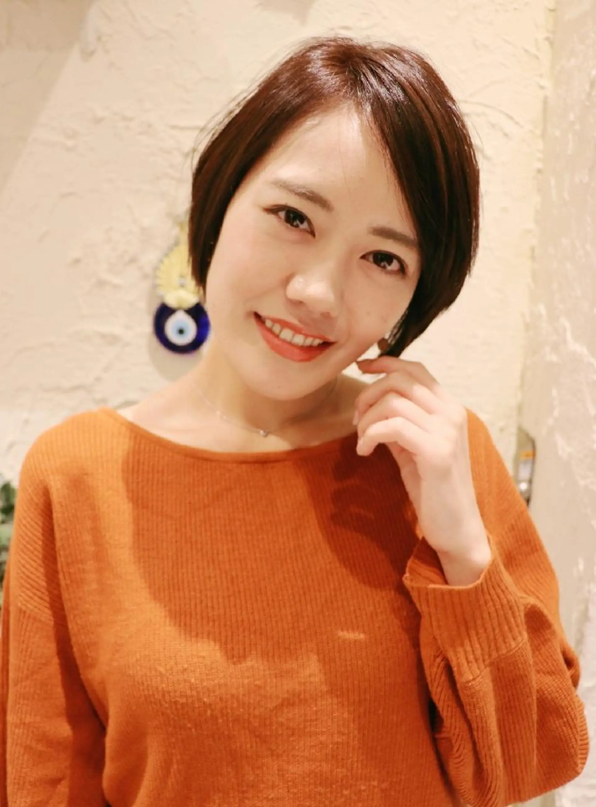 ショート カラー アディクシーカラー イルミナカラー LAMP HAIR  ランプヘアー所属・徳永 博志のヘアスタイル