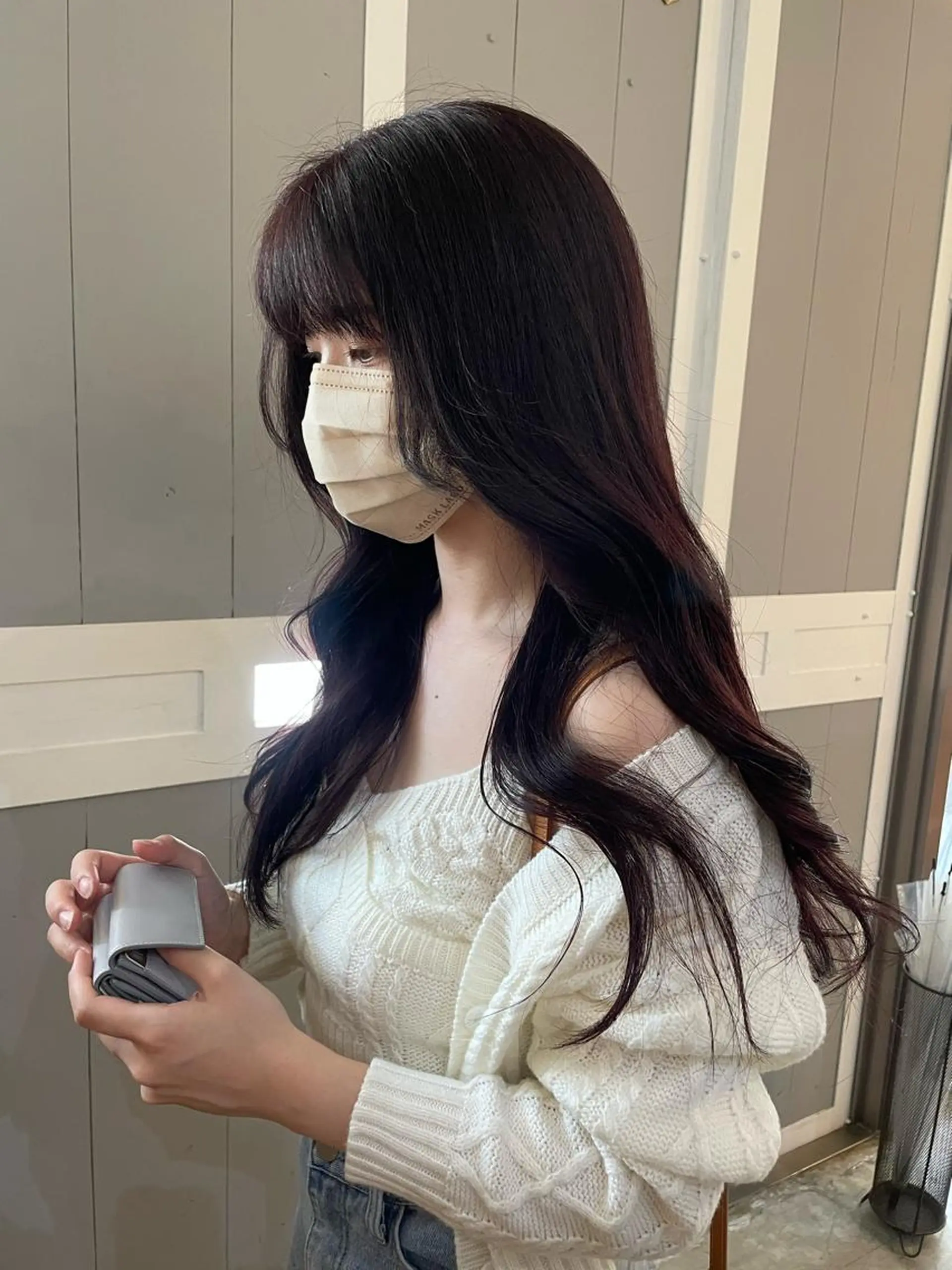 ロング カラー ヘアカラー トリートメント miloc那覇 MIKUのヘアスタイル