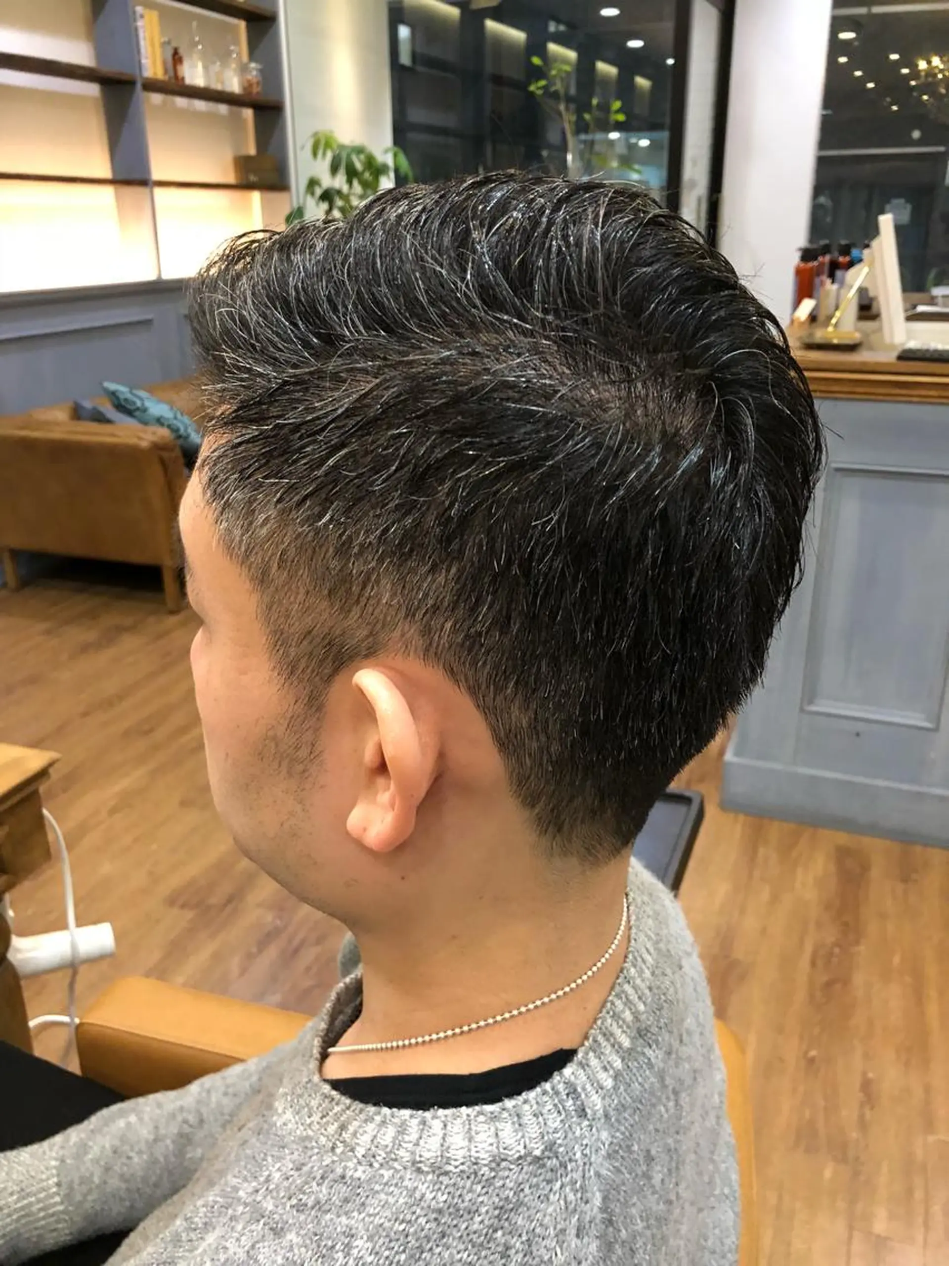 メンズ カット ひろせ かなのヘアスタイル