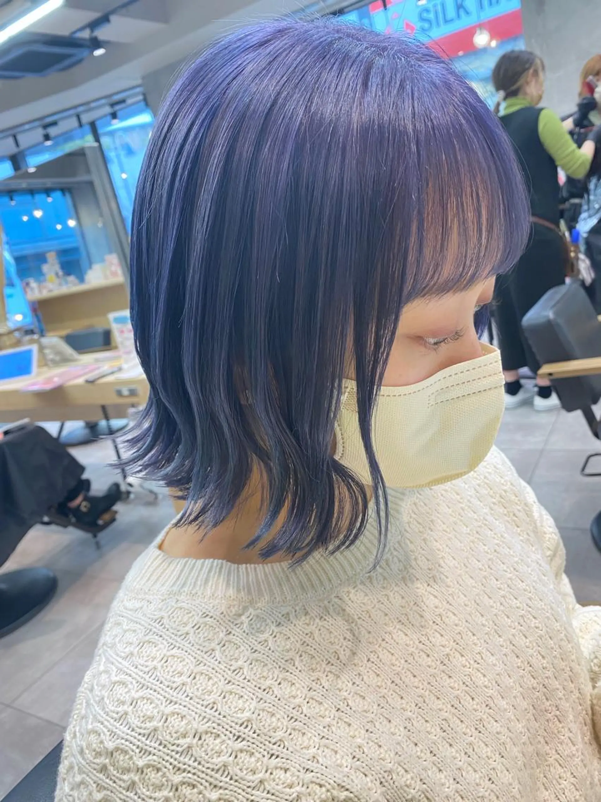 ショート カラー ブルーカラー ブルージュ ラベンダーカラー カット ヘアカラー トリートメント 髪質改善/ブリーチ 🎨MASAKiのヘアスタイル