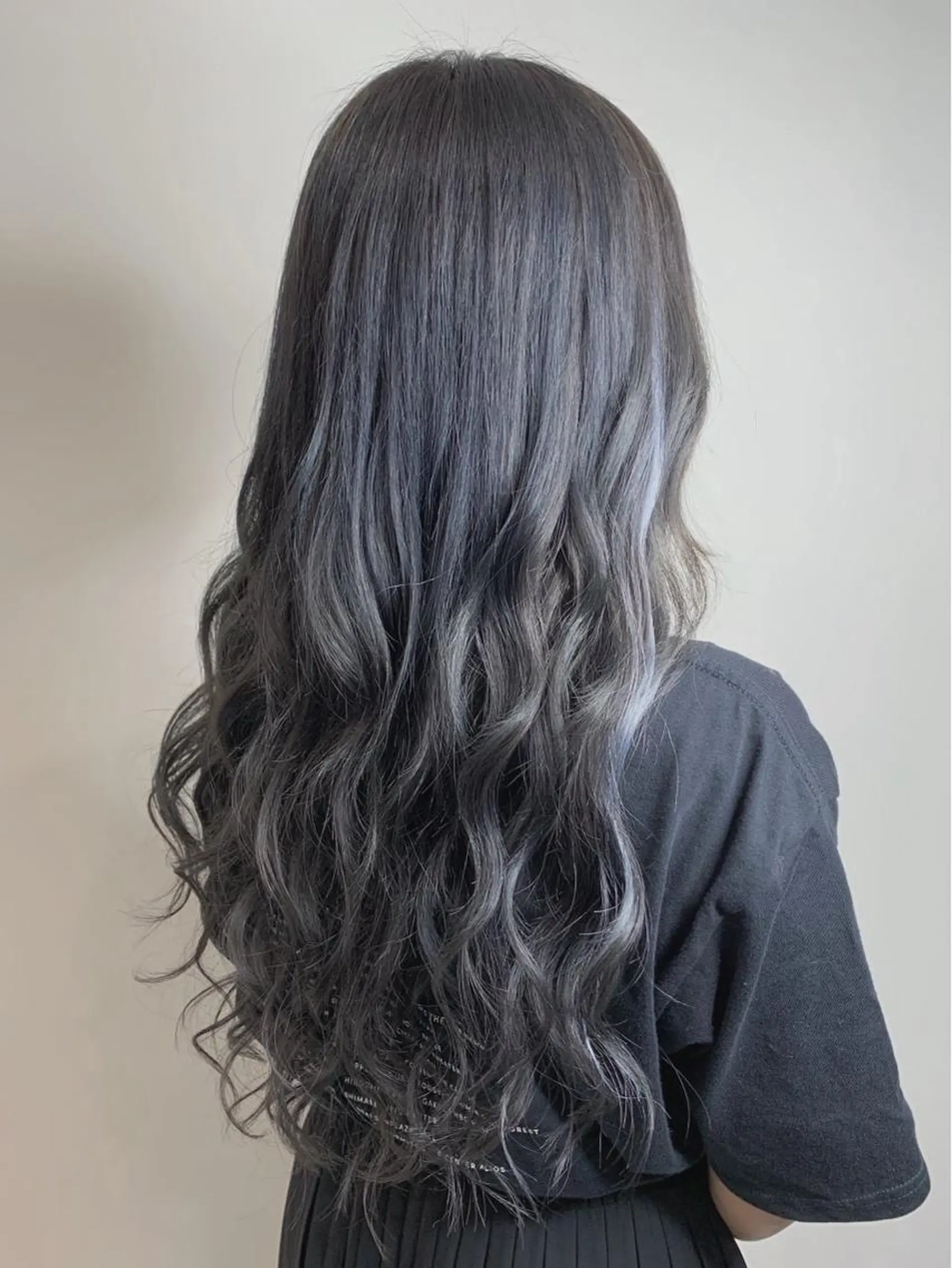 ロング カラー エクステ ヘアカラー トリートメント エクステ YUDU🍊 germe/ジェルムのヘアスタイル