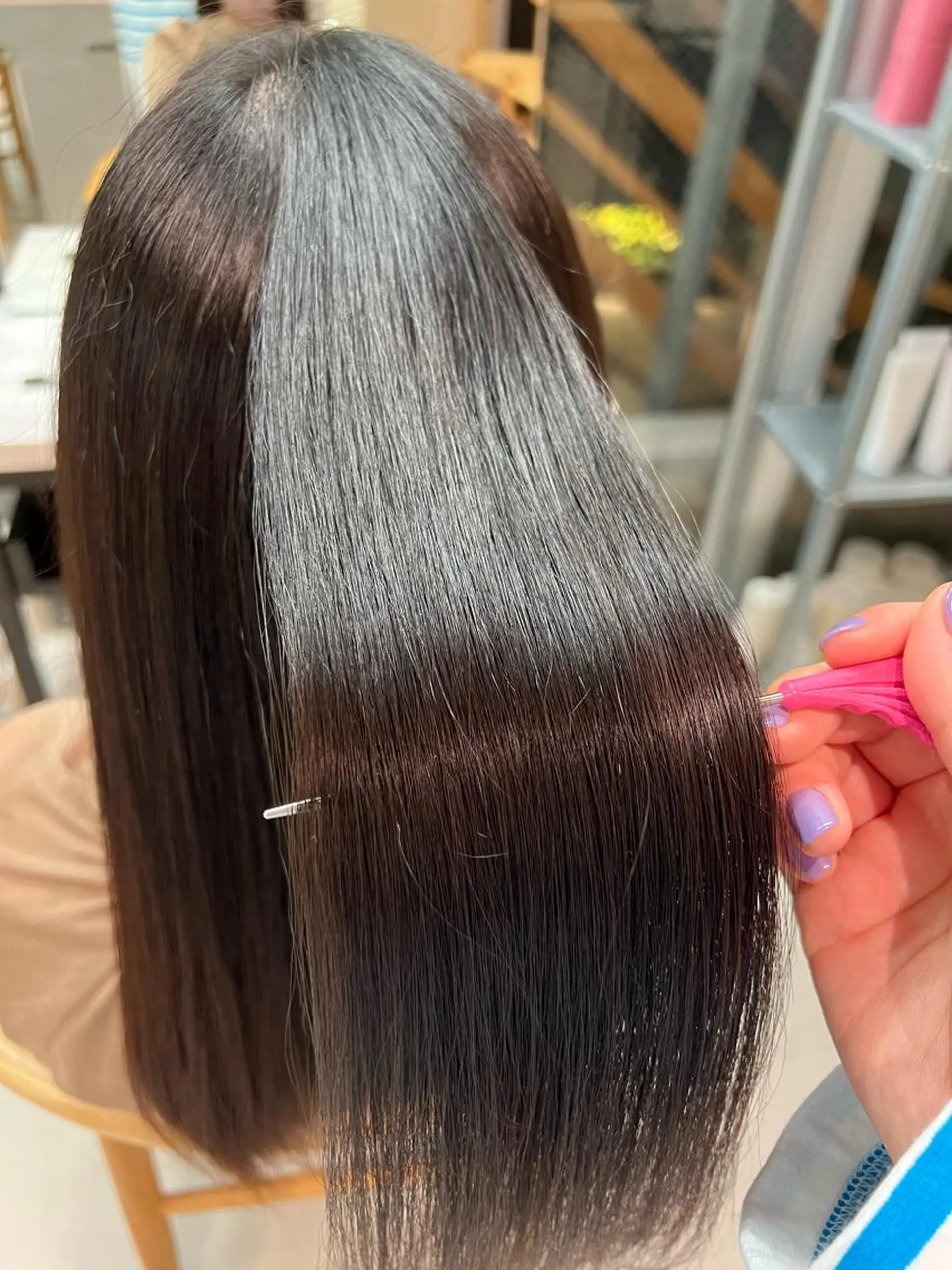 ロング トリートメント トリートメント 🫧艶カラー×カット 🫧　harunaのヘアスタイル