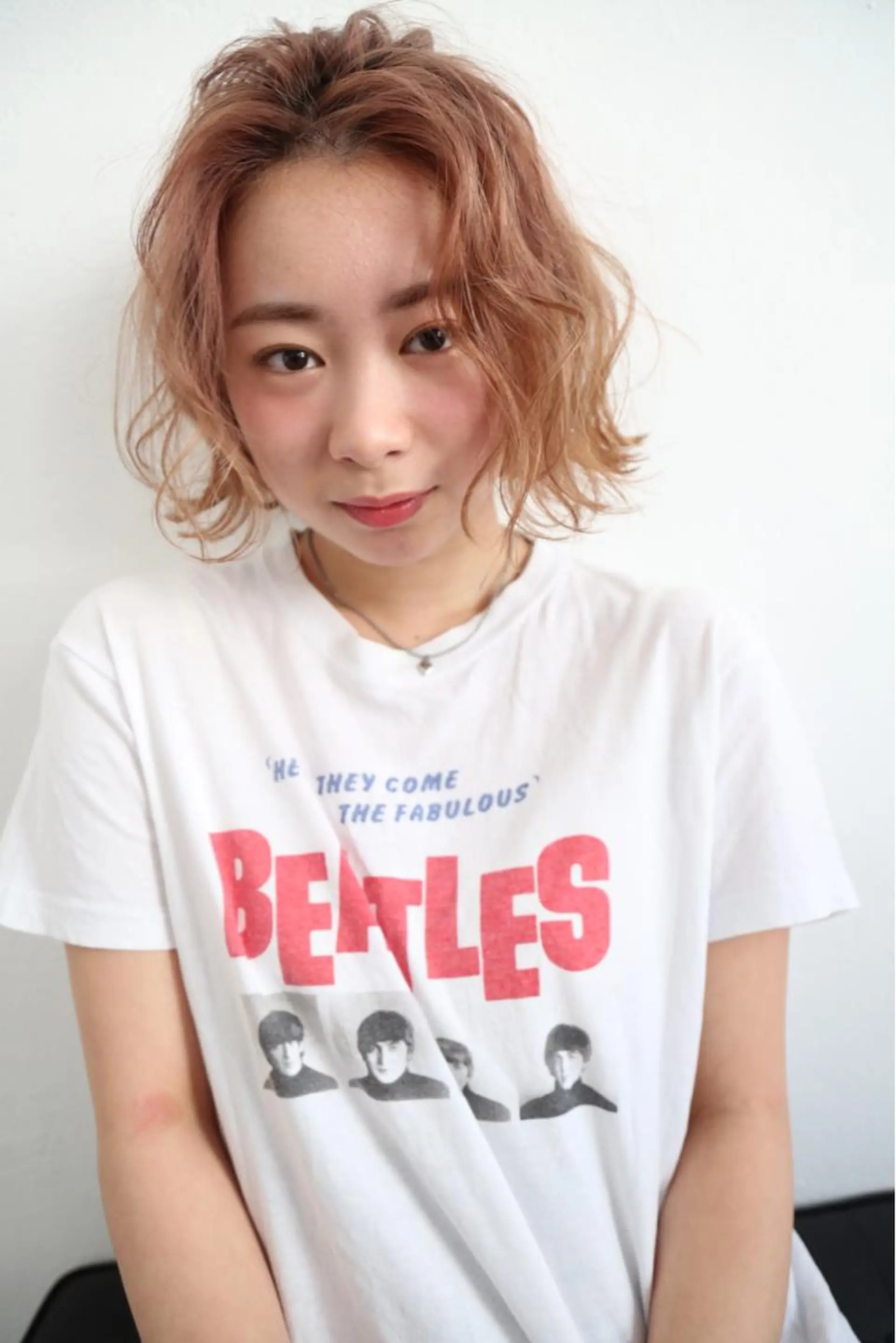 ショート パーマ さかい なつみのヘアスタイル