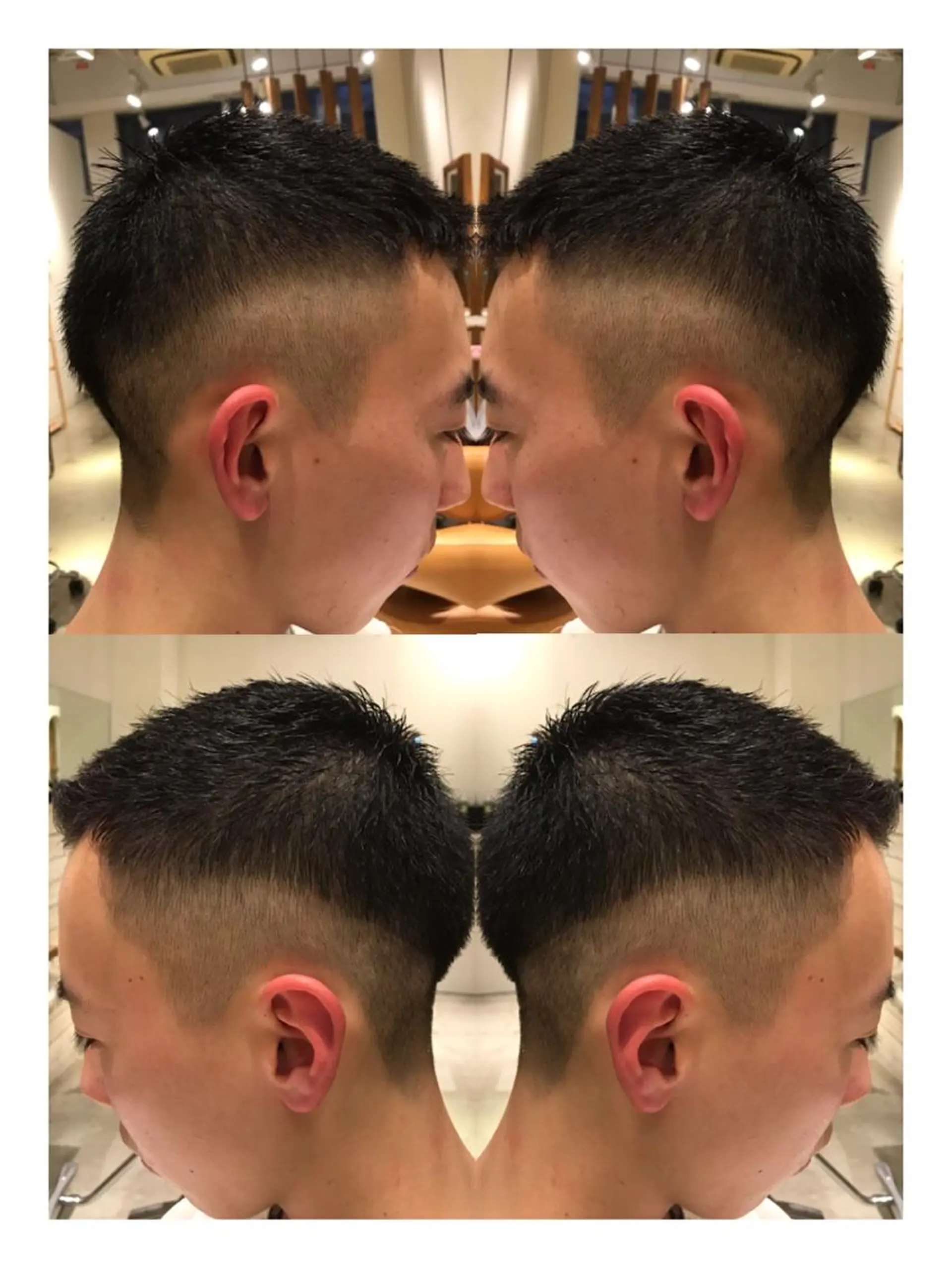 ショート メンズ 刈り上げ across hair design武蔵小杉店所属・/本物の髪質改善/ 古川新のヘアスタイル