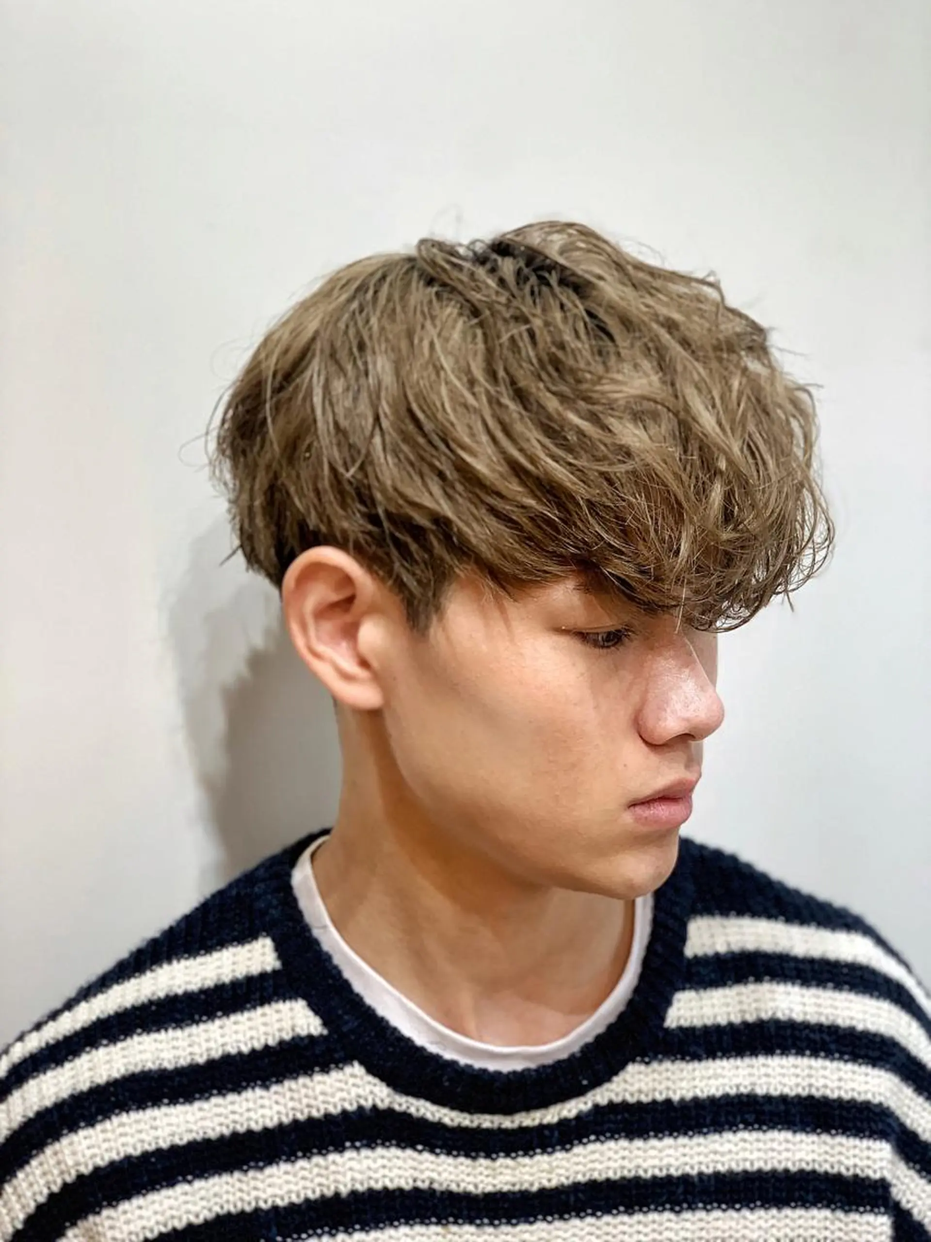 ショート パーマ メンズ マッシュ メンズStylist 山根慧のヘアスタイル
