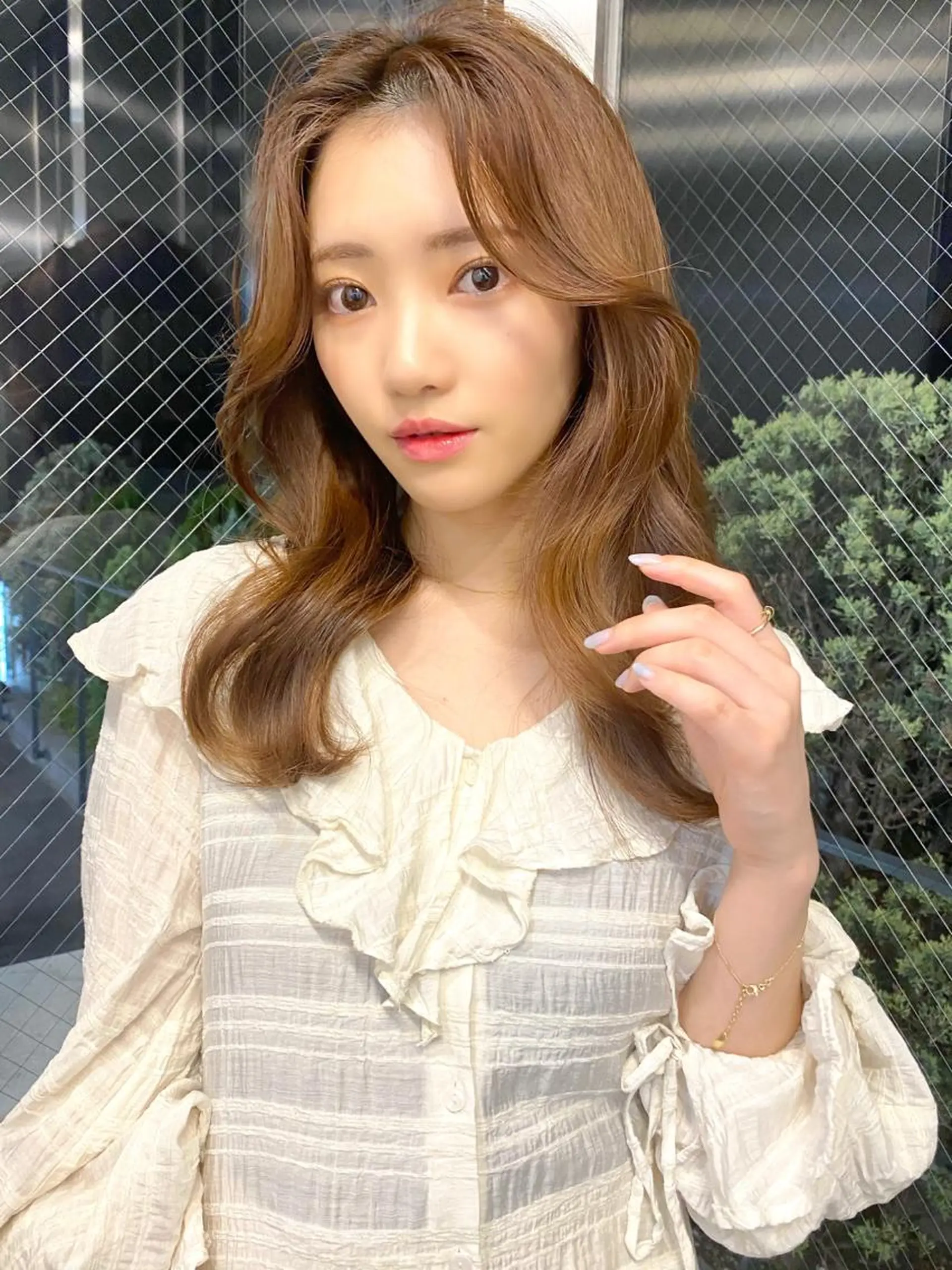 ロング カラー 🥣 hashi 🛋️のヘアスタイル