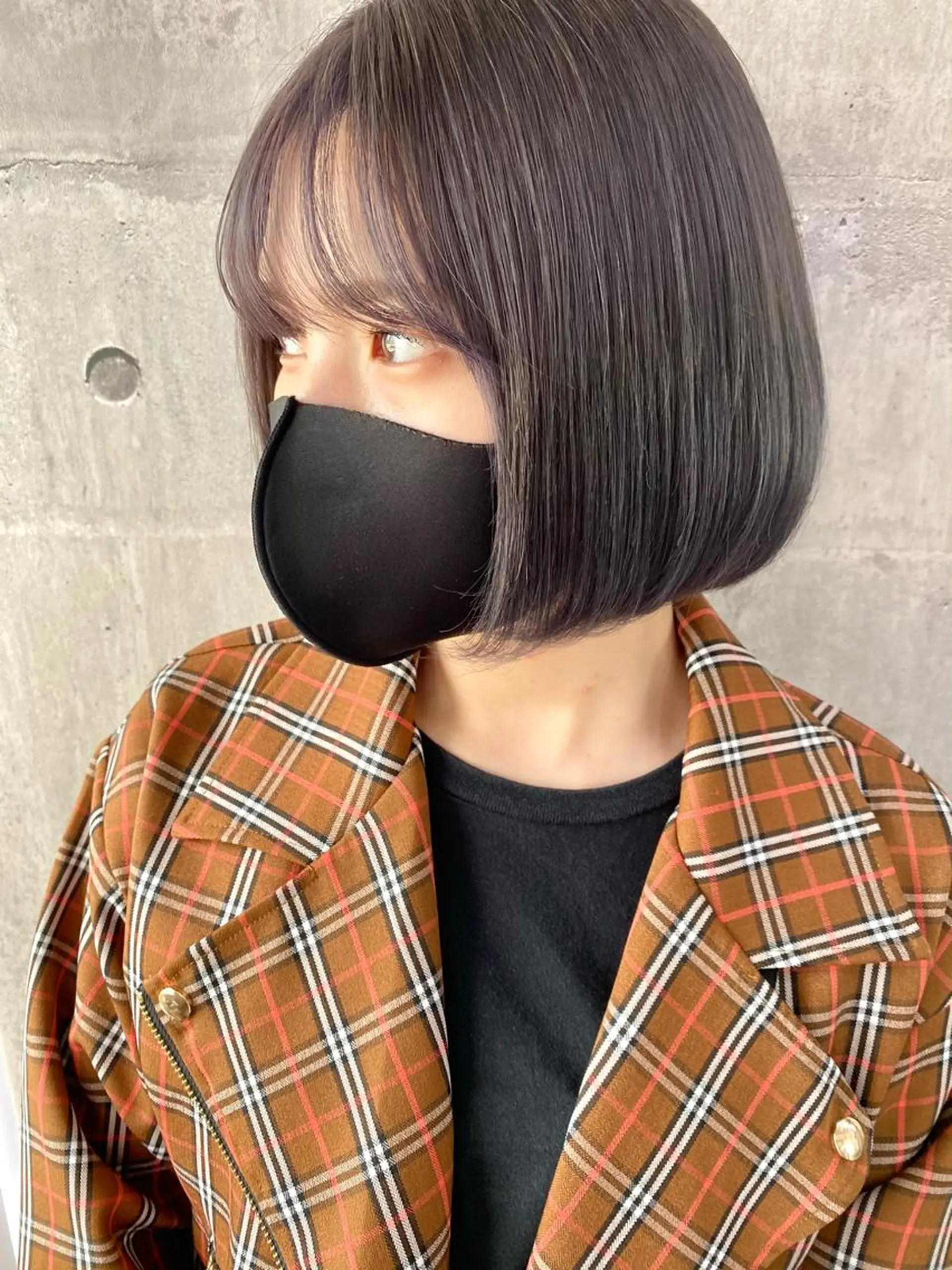 ミディアム Zina西新 井上貴幸のヘアスタイル