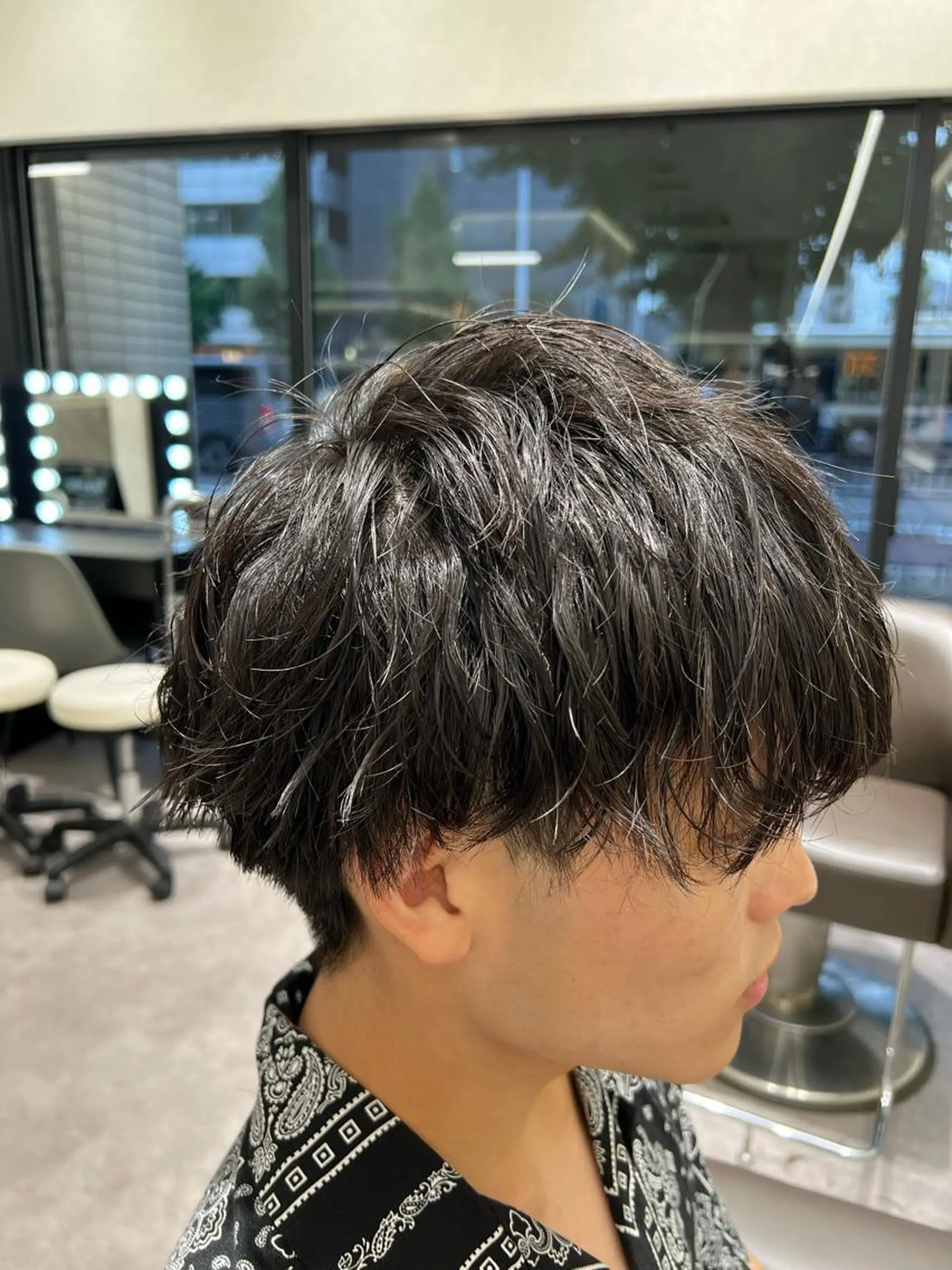 パーマ カット パーマ 宮下 志織のヘアスタイル