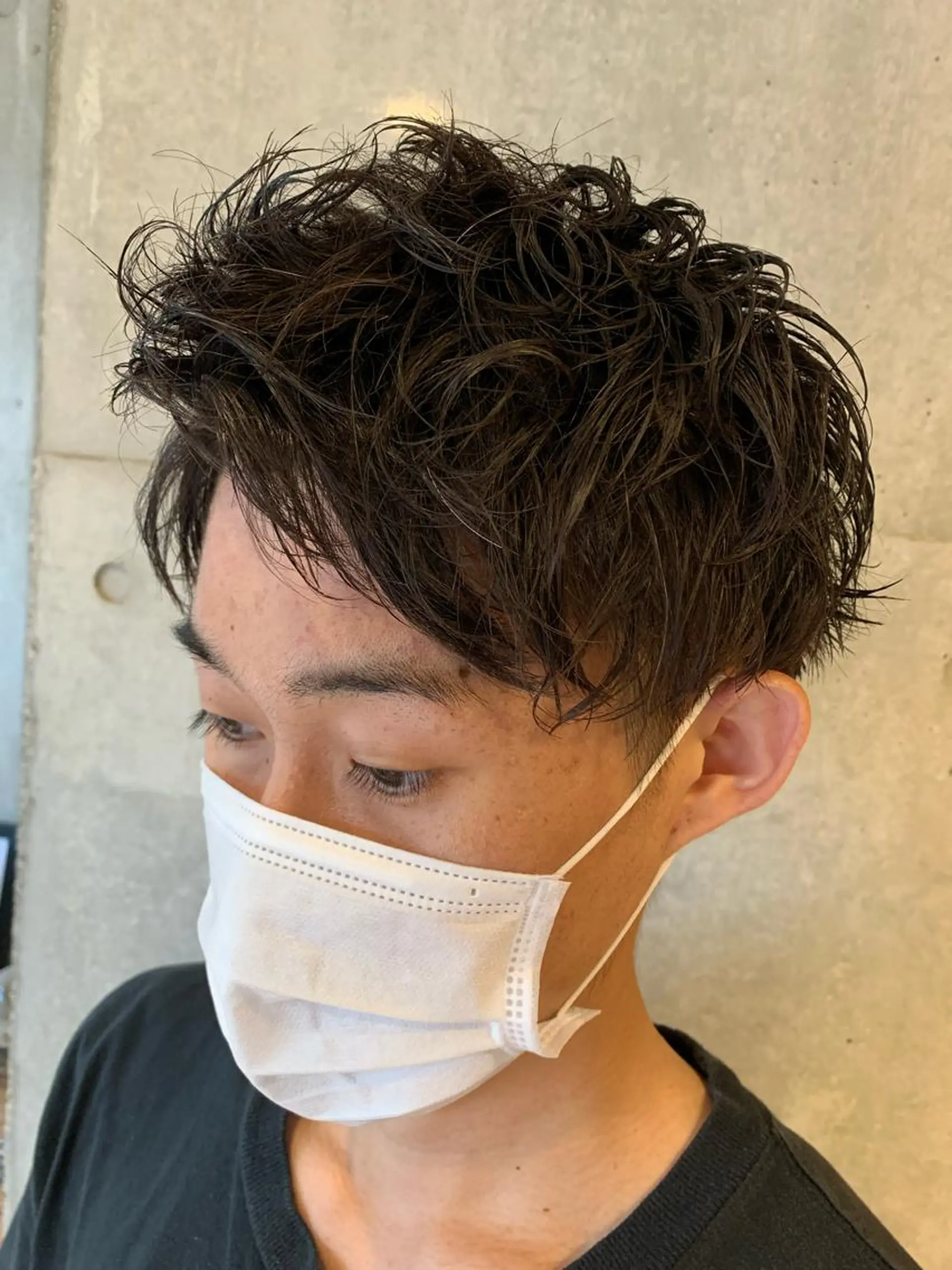 パーマ メンズ Produce with SALON VILLAGE所属・メッシュパーマ職人/ 窪田 優也/ツイスパのヘアスタイル