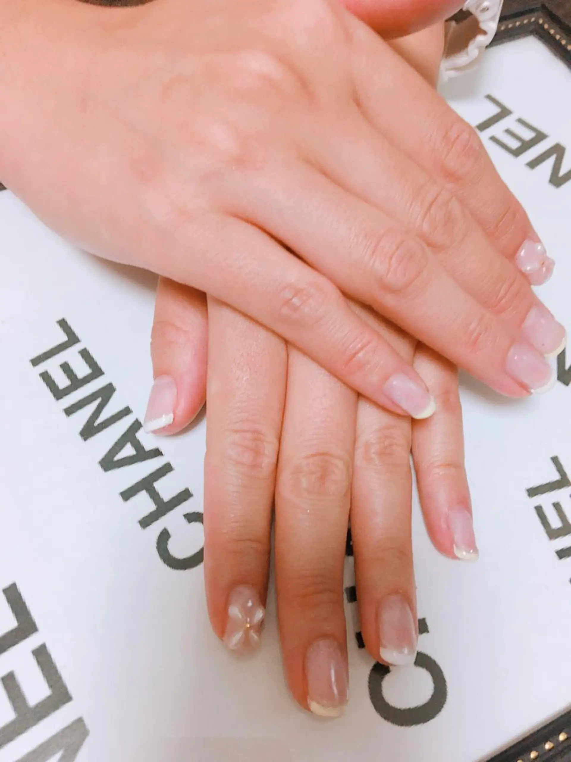 ネイル フレンチネイル ulu nailのネイルデザイン