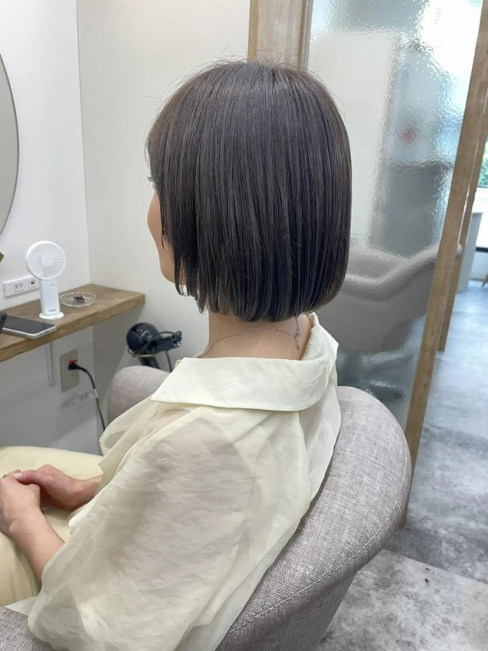 ショート カラー ボブ Rinko リンコのヘアスタイル