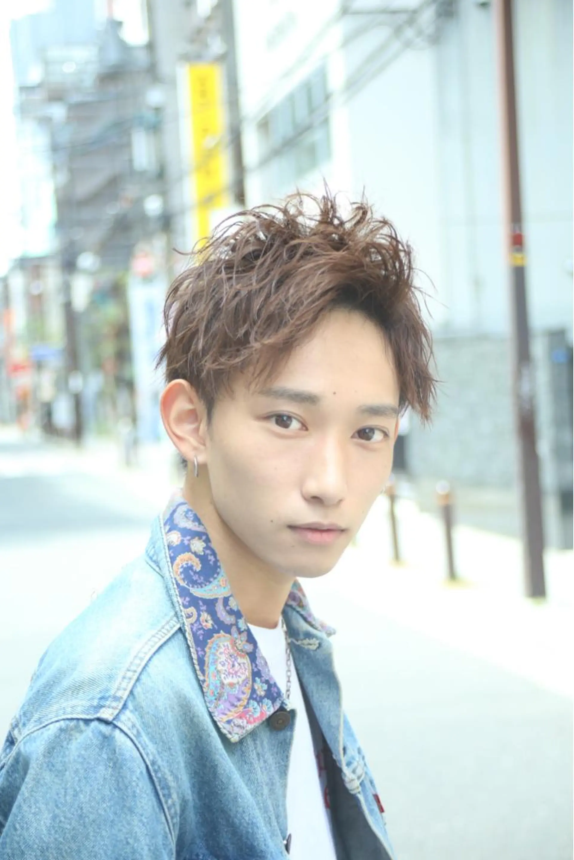 ショート カラー メンズ カット ヘアカラー menseir kodamaのヘアスタイル