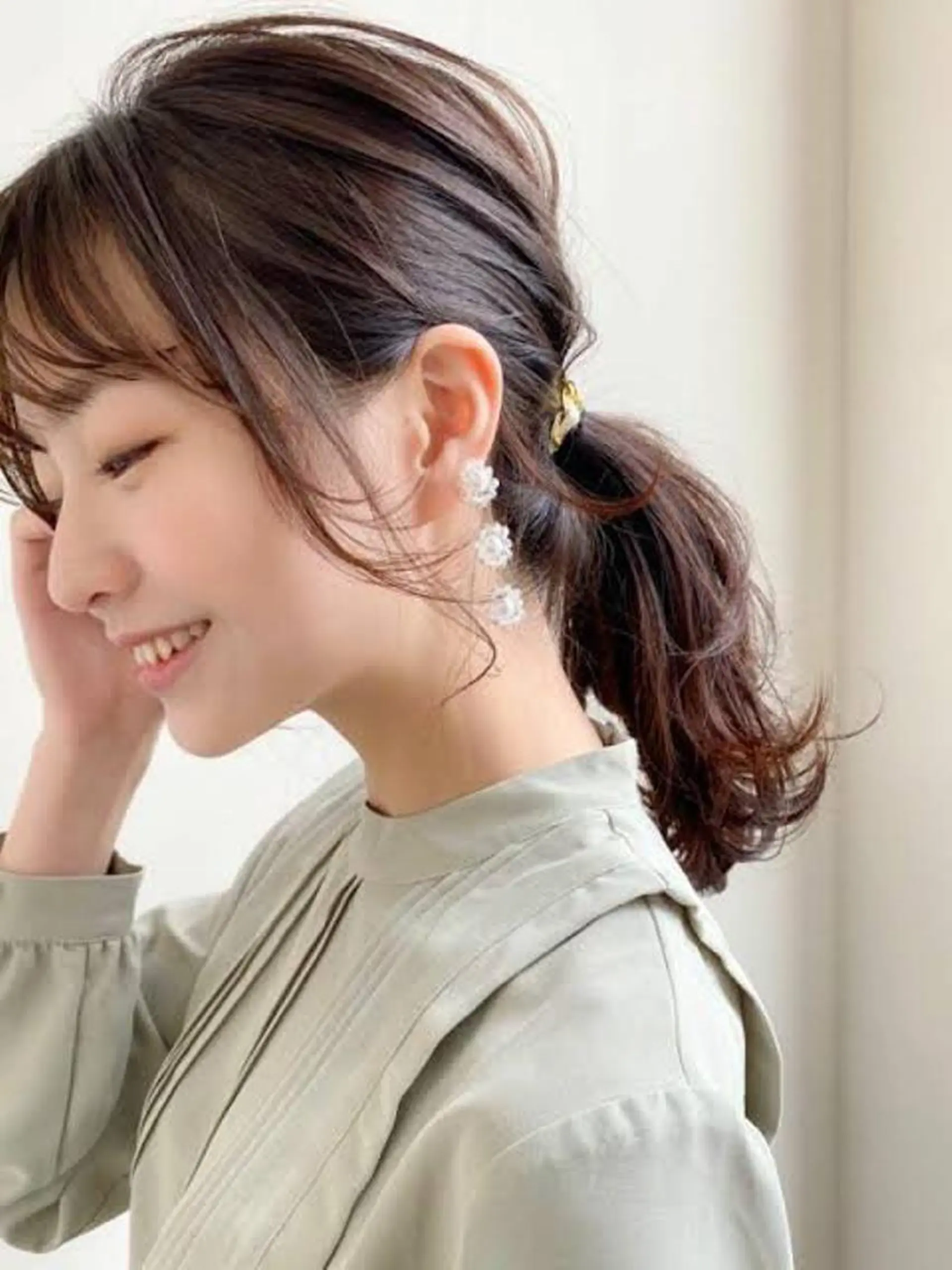 ミディアム サロウィン新宿三丁目所属・✨巻けるストレート・ 矯正特化✨taroのヘアスタイル