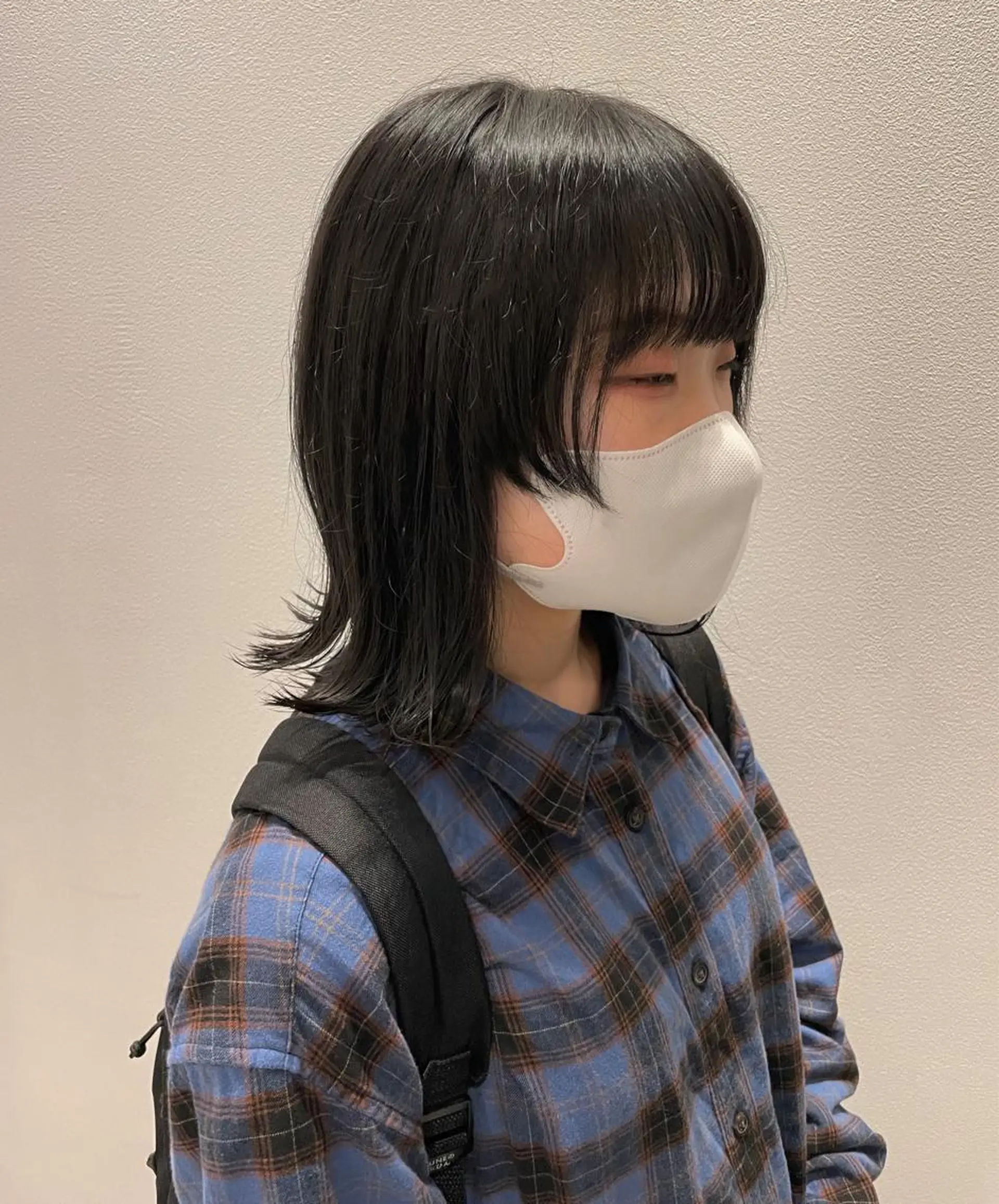 ミディアム カラー 外ハネヘア CiNEMA daikanyama所属・透明感カラー🫧 今泉健太のヘアスタイル