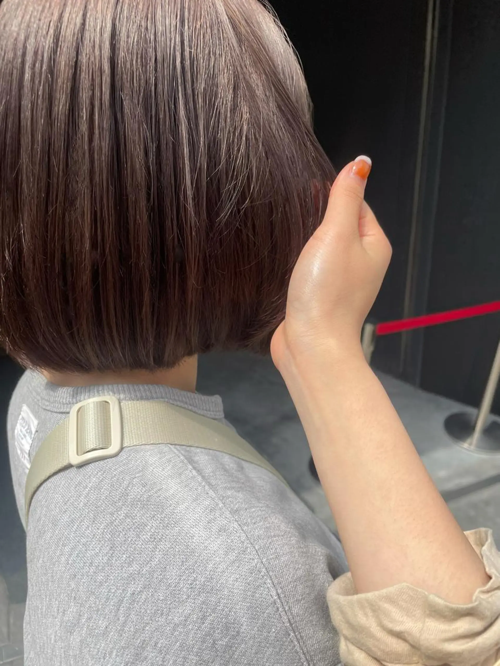 ショート カラー yohaku misakiのヘアスタイル