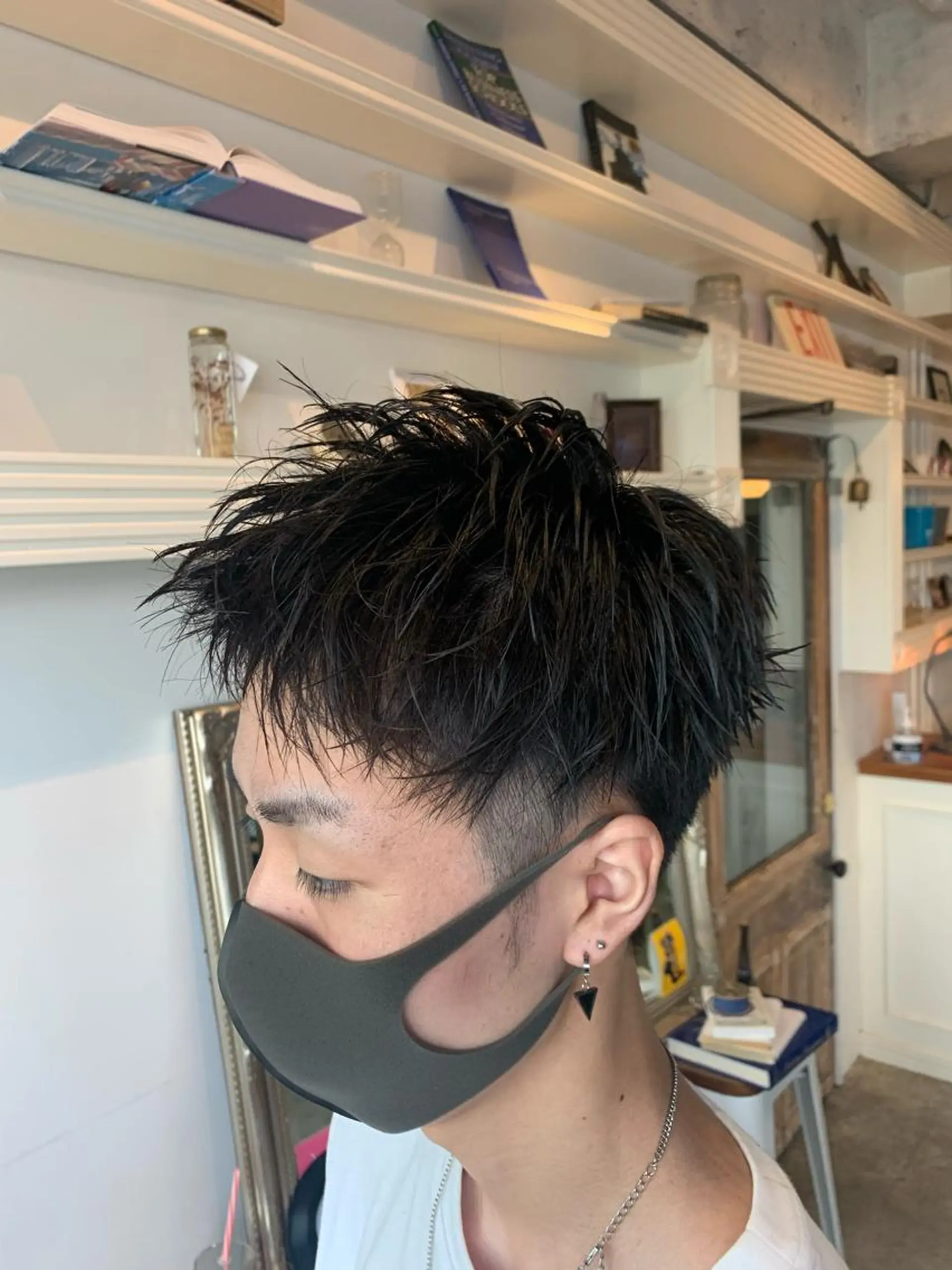 ショート ショートヘア カット 山口 竣也のヘアスタイル