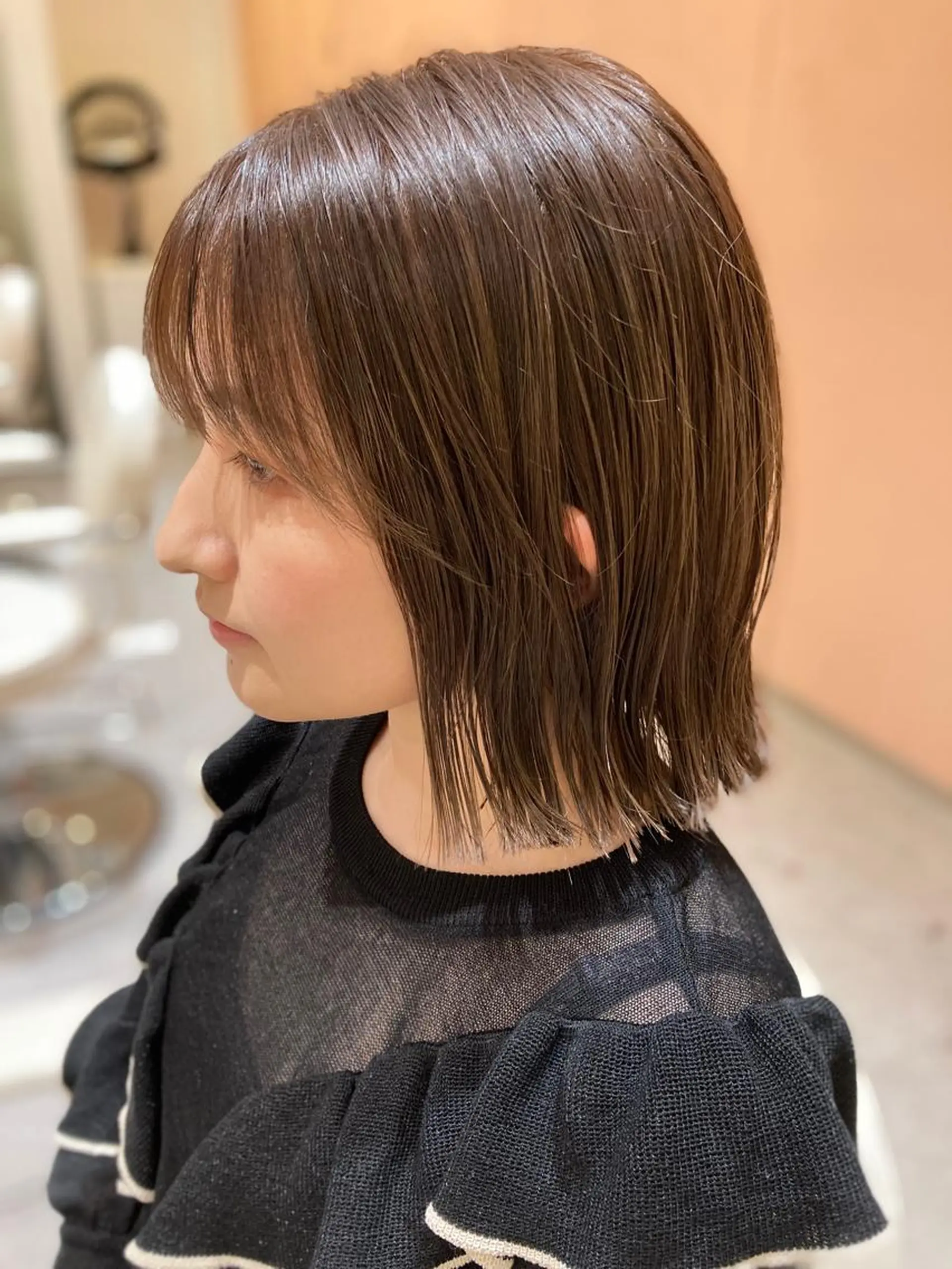 ミディアム macaron郡山 橋本洋志のヘアスタイル