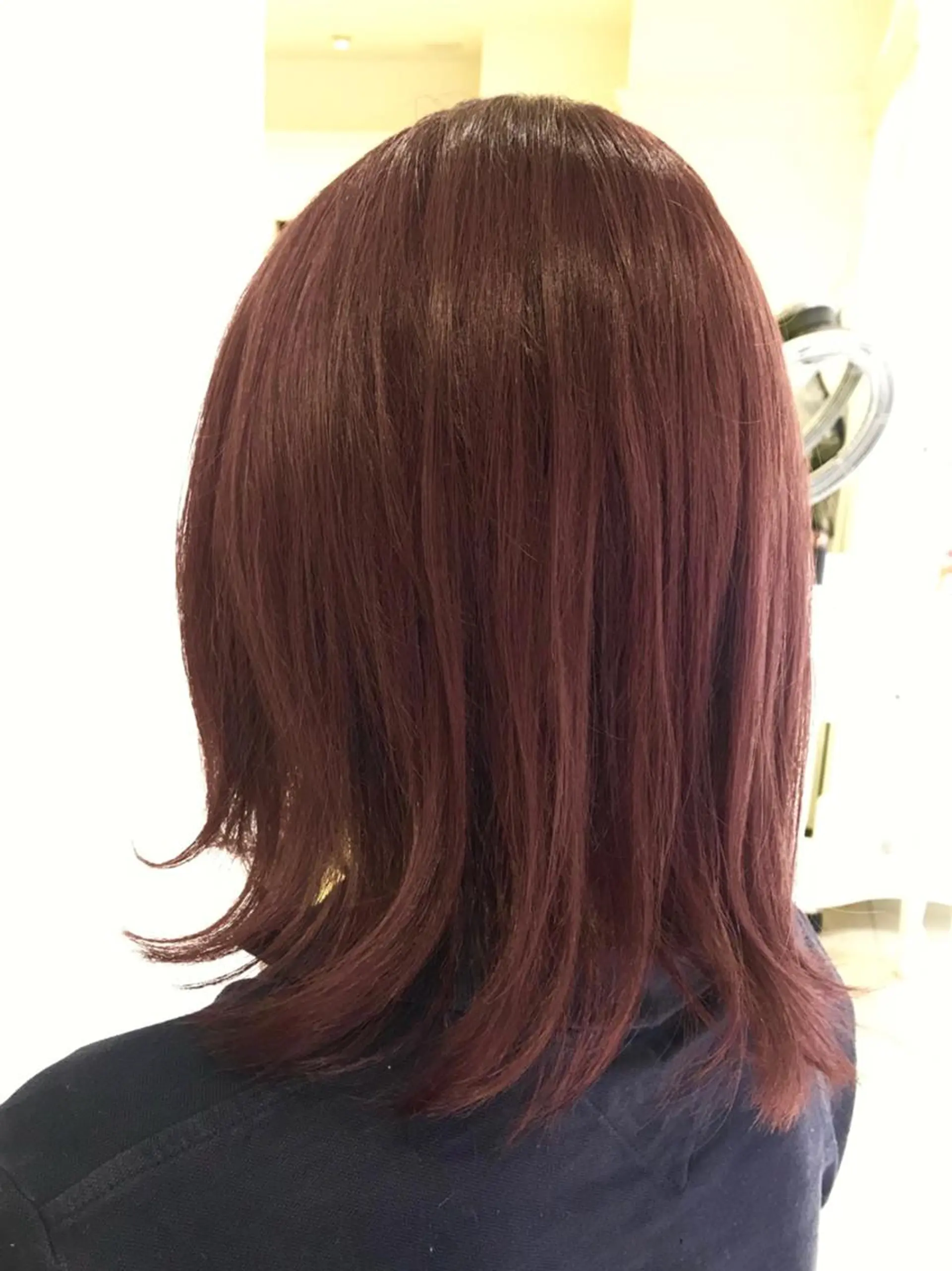 ミディアム カラー 齊藤 久恵のヘアスタイル
