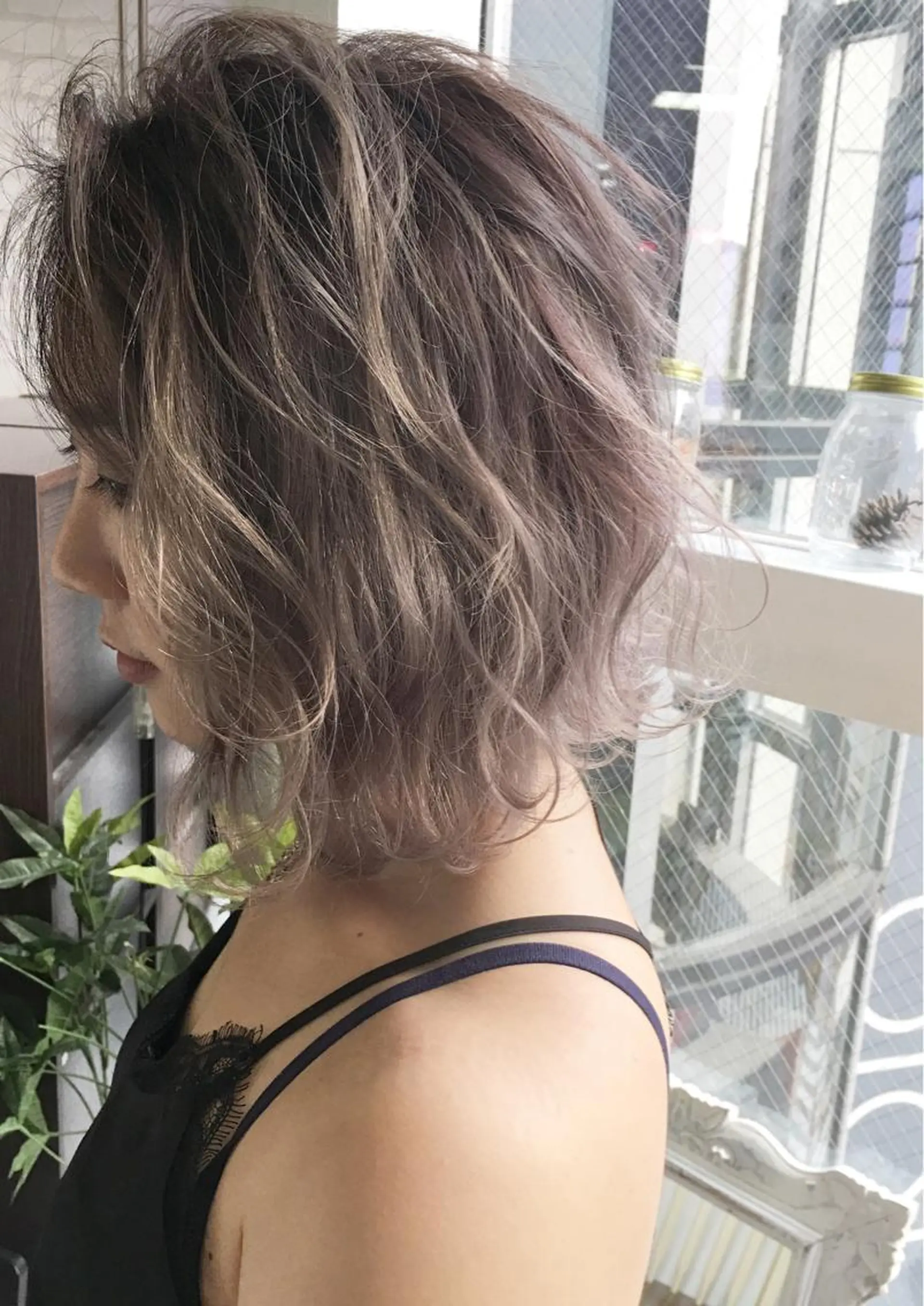 ショート カラー ヘアアレンジ エクステの神様 ▫️原島ユウヤ▫️のヘアスタイル