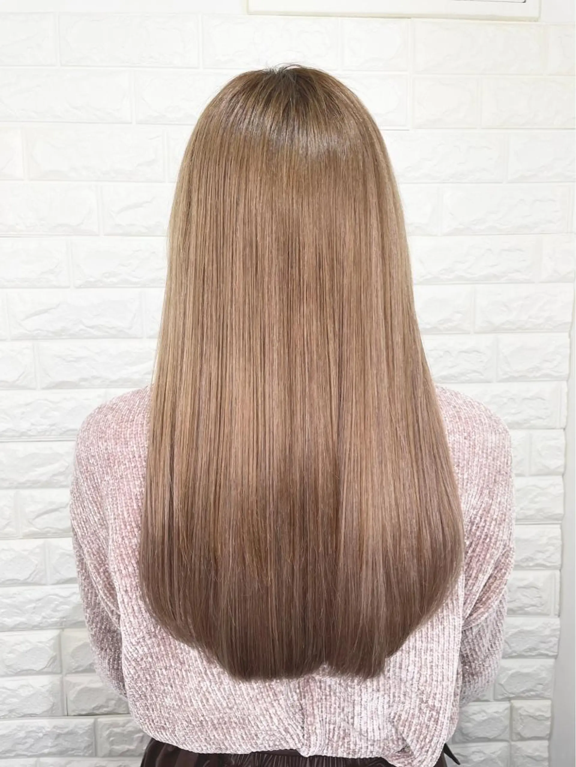 セミロング プルエクステ エクステ Fi-Ne 八戸のヘアスタイル