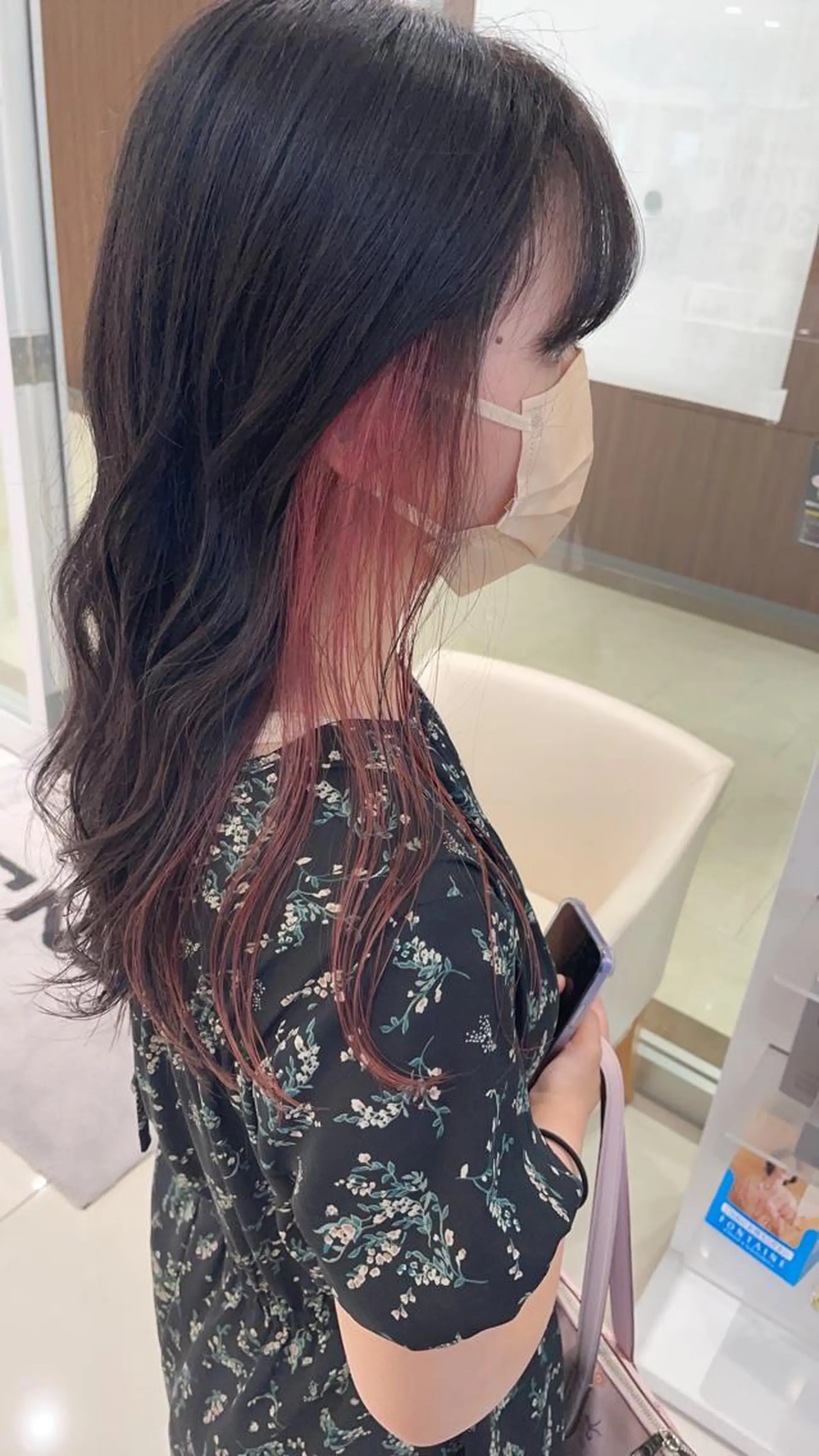 カラー インナーカラー ご新規様限定クーポン あります　桂口　烈闘のヘアスタイル