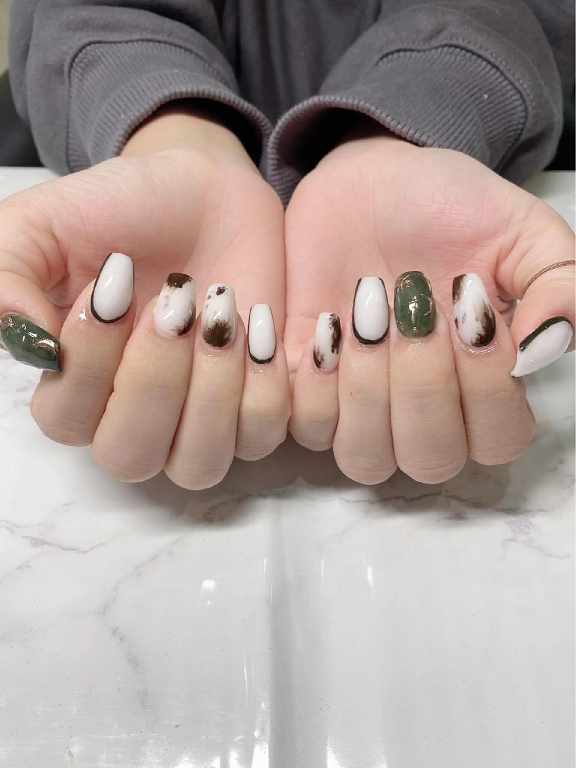 ショート ネイル ハンドネイル 《LB》ラブリエ Nail&eyeのマツエク・マツパデザイン