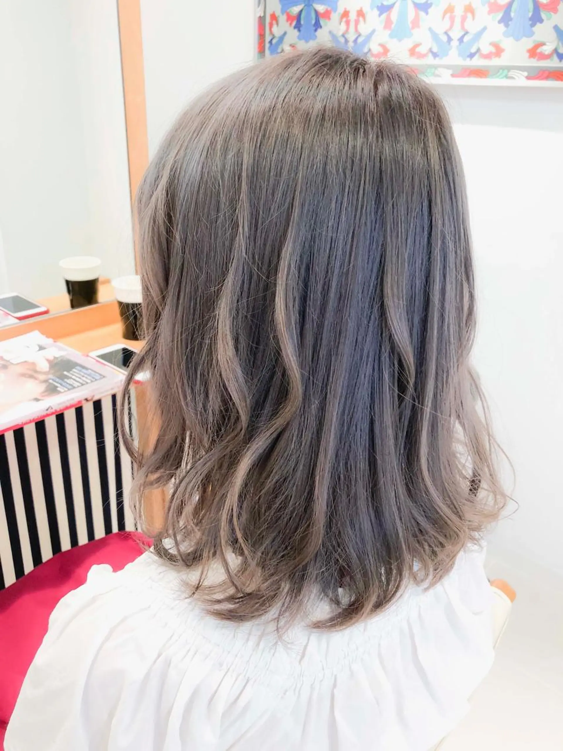 ミディアム カラー Days 透明感カラーのヘアスタイル