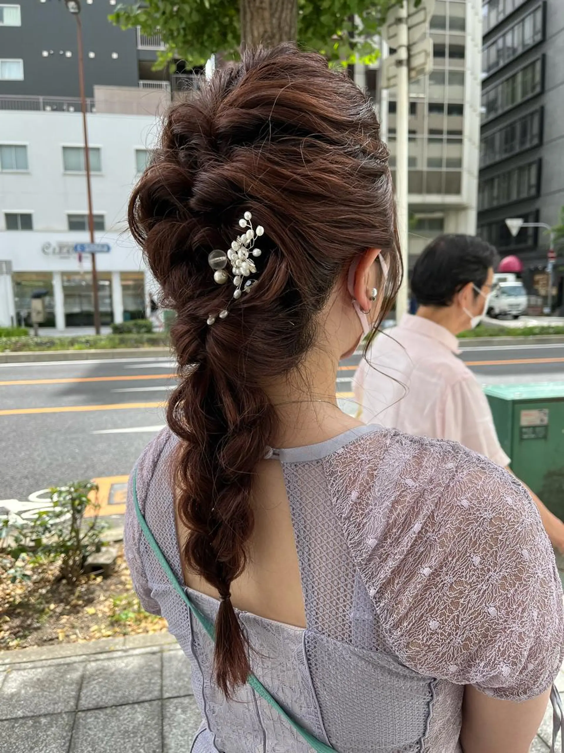ロング SIKI yuuna モテ韓国ヘア☁️のヘアスタイル