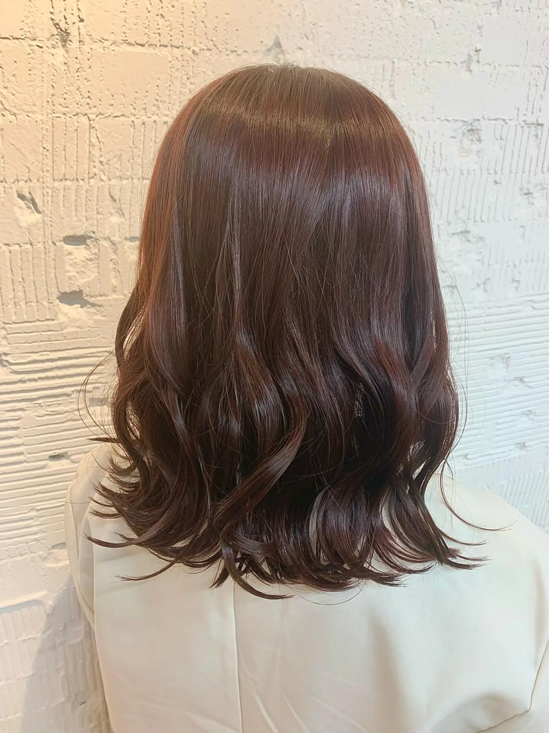 ミディアム カラー ラベンダーカラー ピンクカラー ピンクラベンダー 年内期間限定 🫧まゆ🫧のヘアスタイル