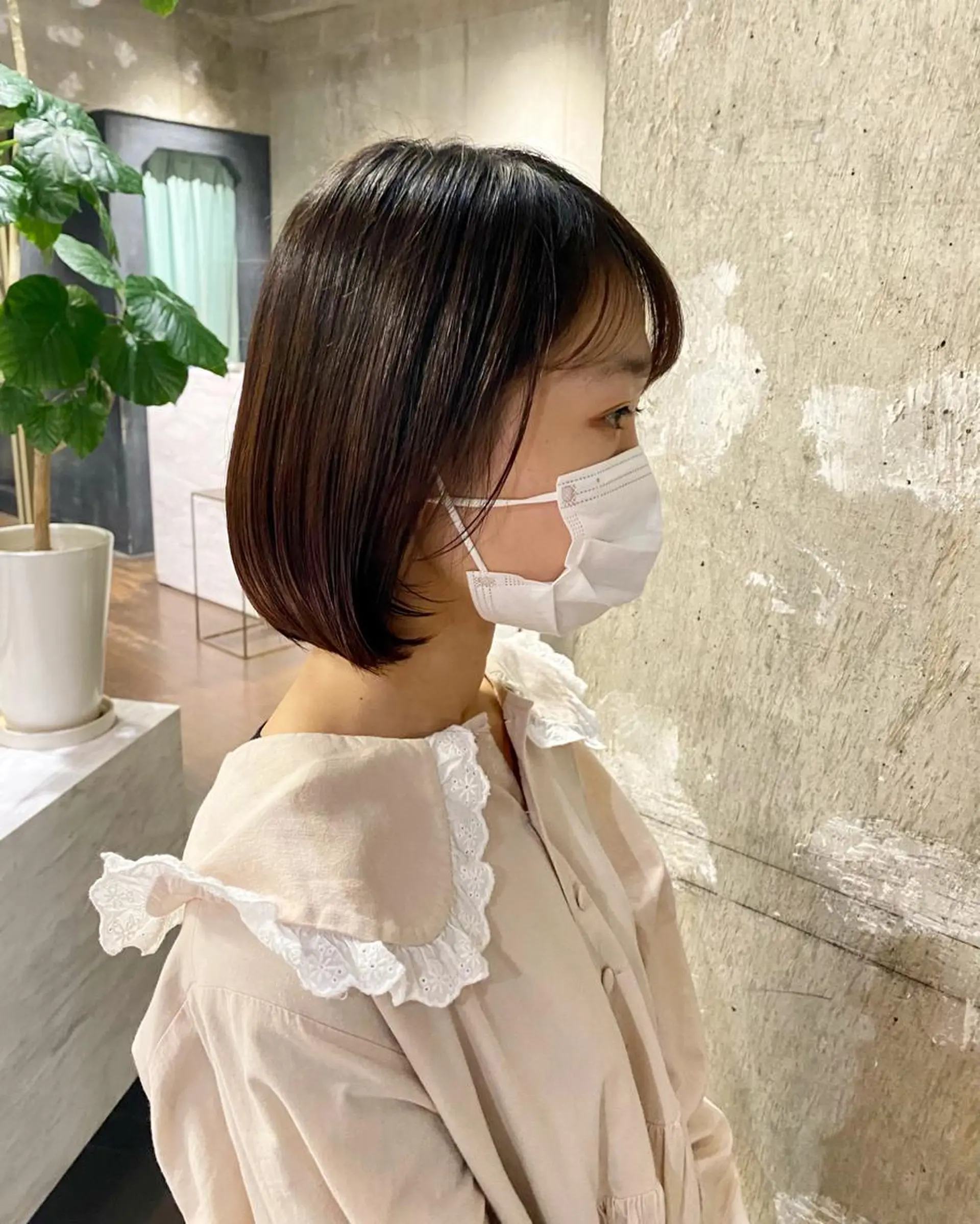 ミディアム パーマ ROBBY表参道所属・木村【ショート/ 耳だしショート】のヘアスタイル