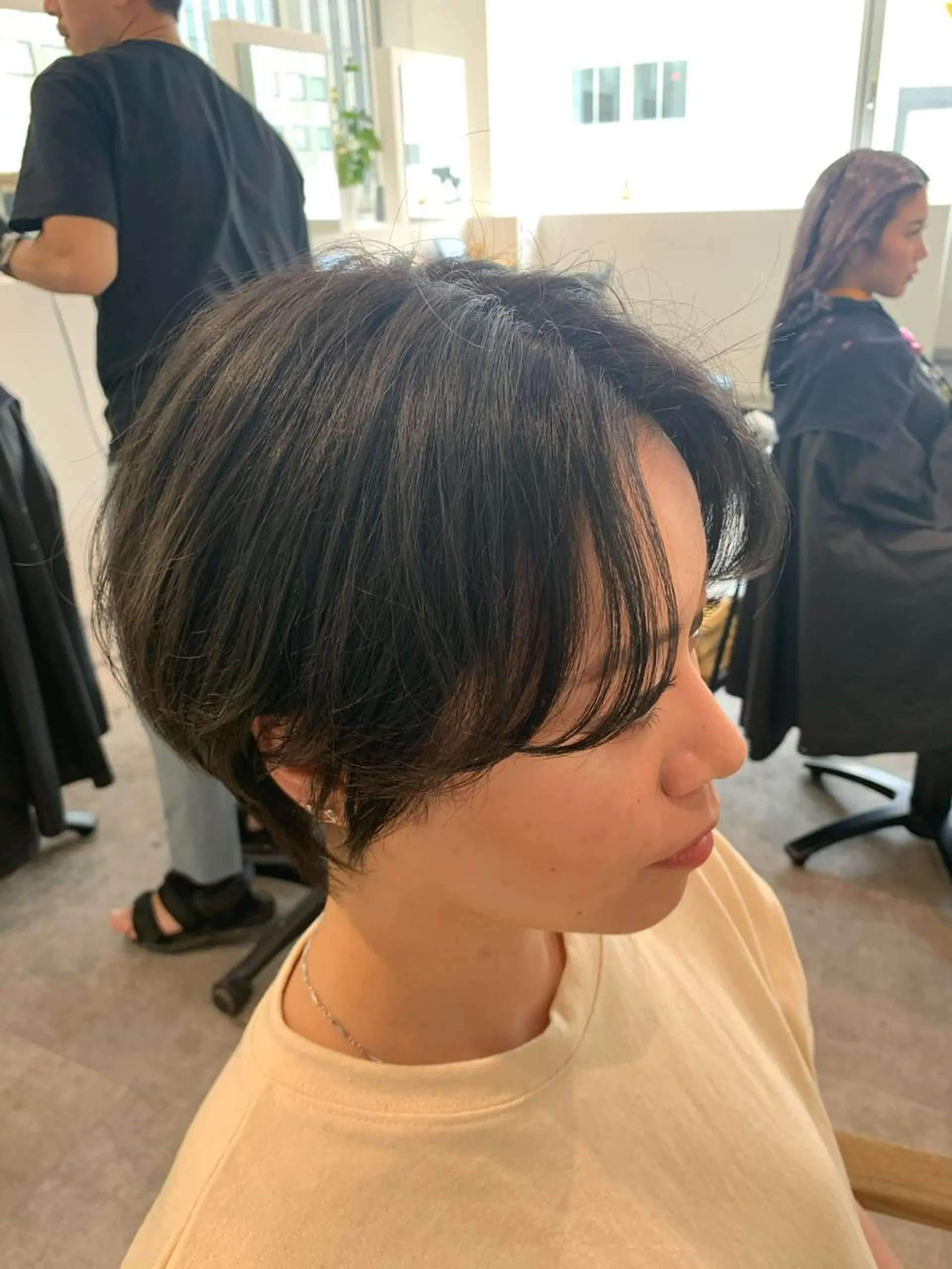 ショート ハンサムショート ショートヘア 大人レイヤー ヨシミカズヤのヘアスタイル