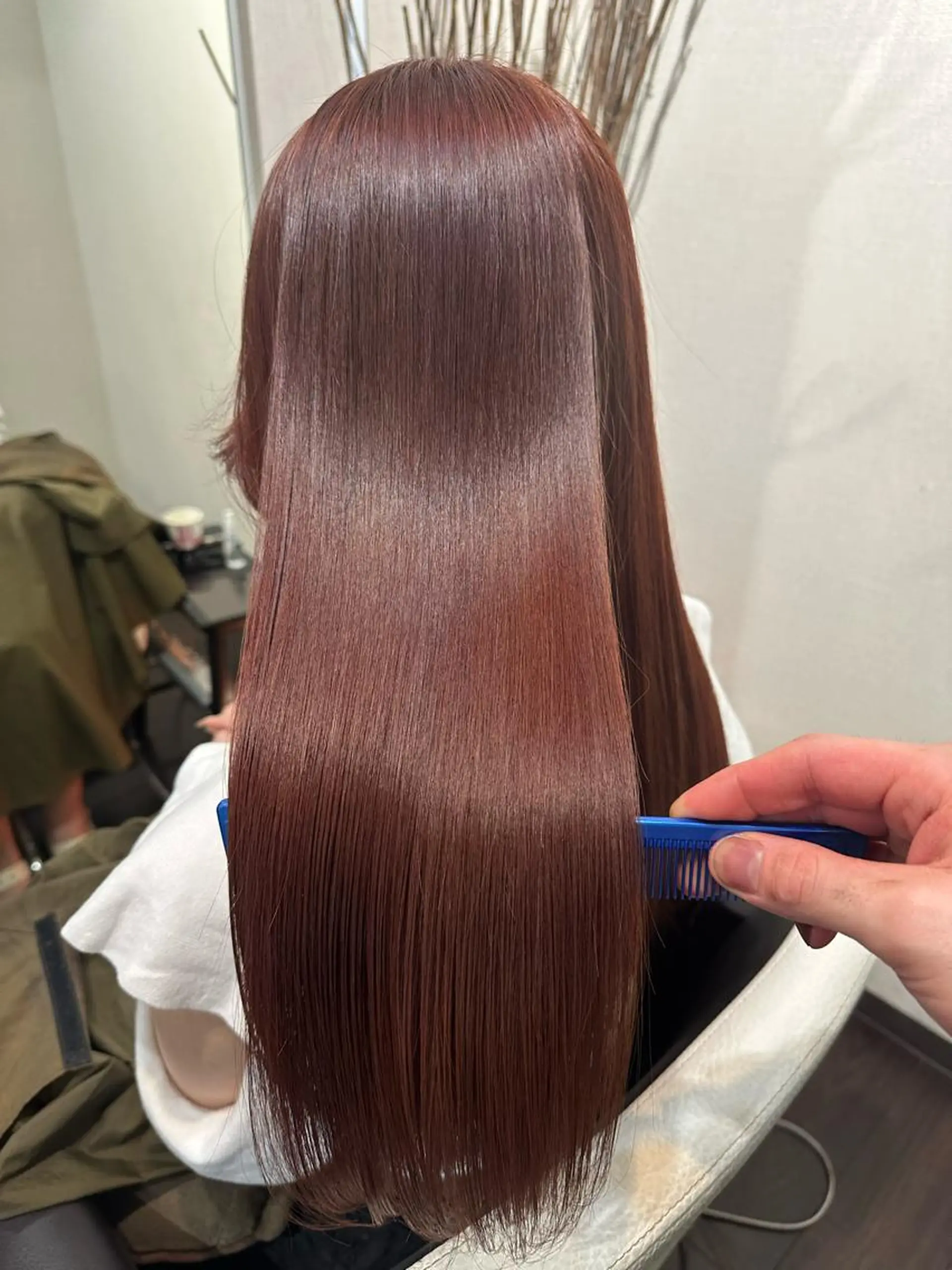 ロング カラー カット ヘアカラー トリートメント ヘッドスパ youres hair 東口店所属・🌸ULTOWA🌸 髪質改善/縮毛/店長のヘアスタイル