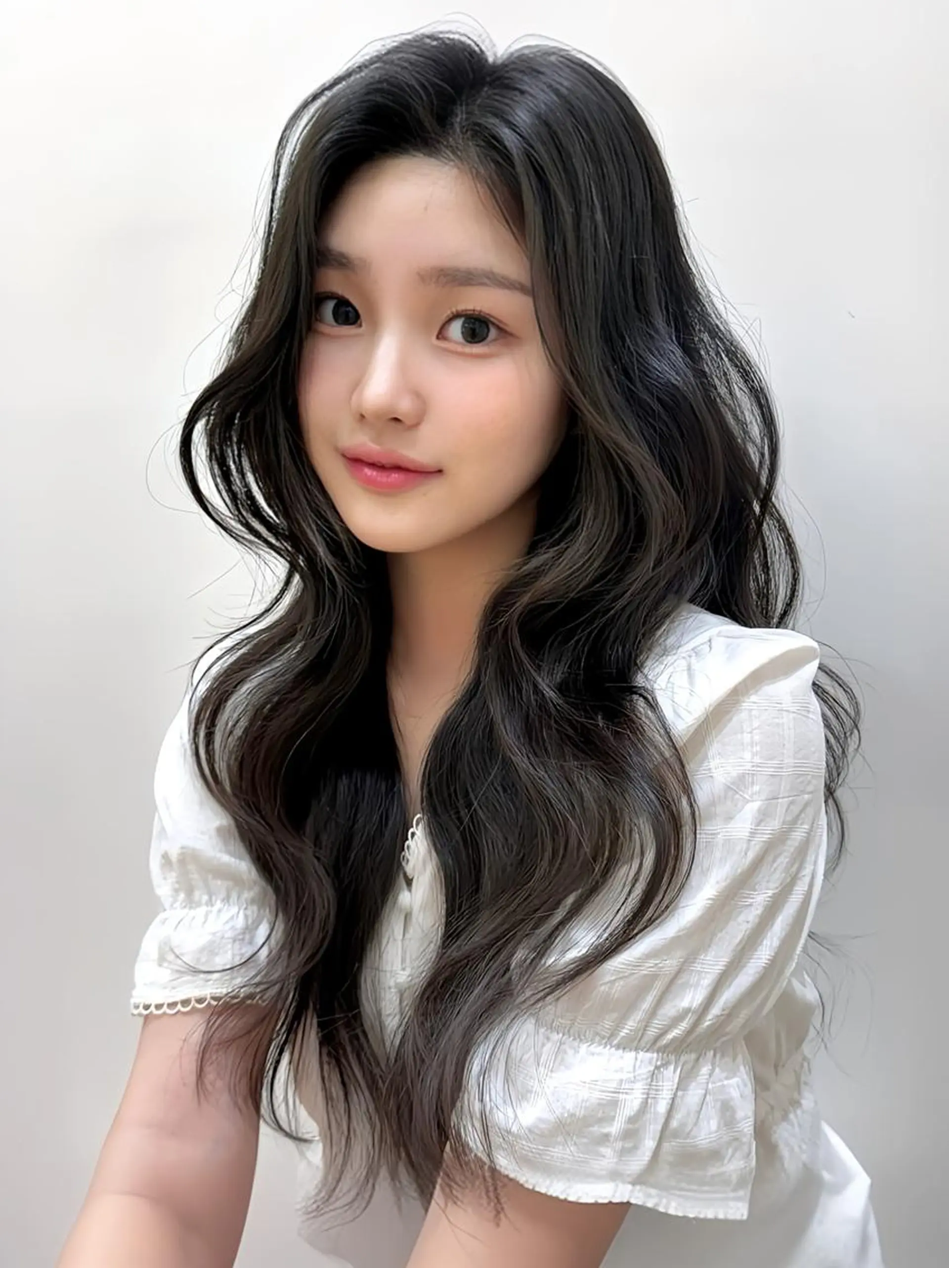 ロング カラーエクステ 大阪梅田徒歩7分のヘアスタイル