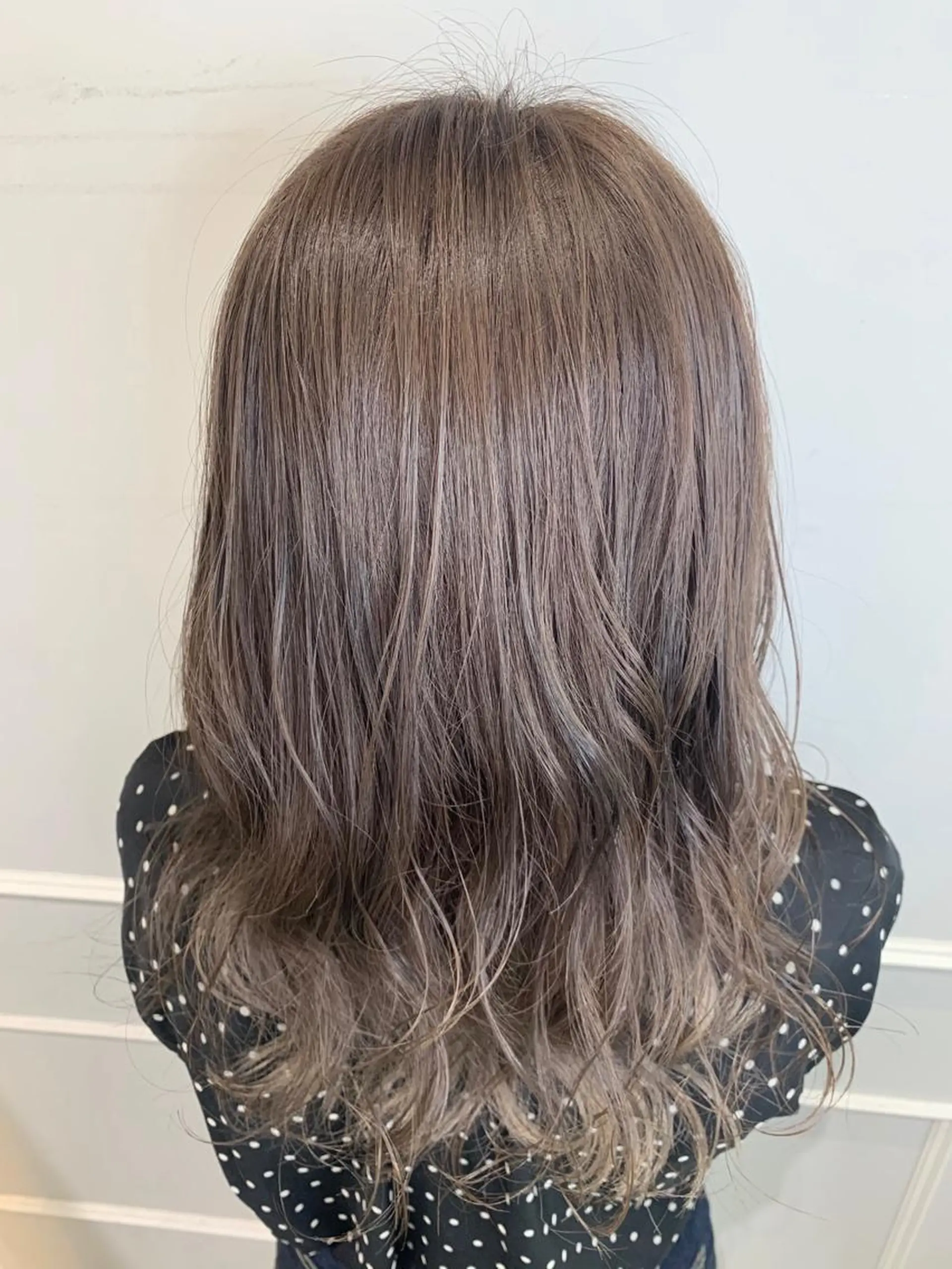 セミロング カラー ヘアカラー トリートメント 🦖鶴岡香純🦖 産休中のヘアスタイル