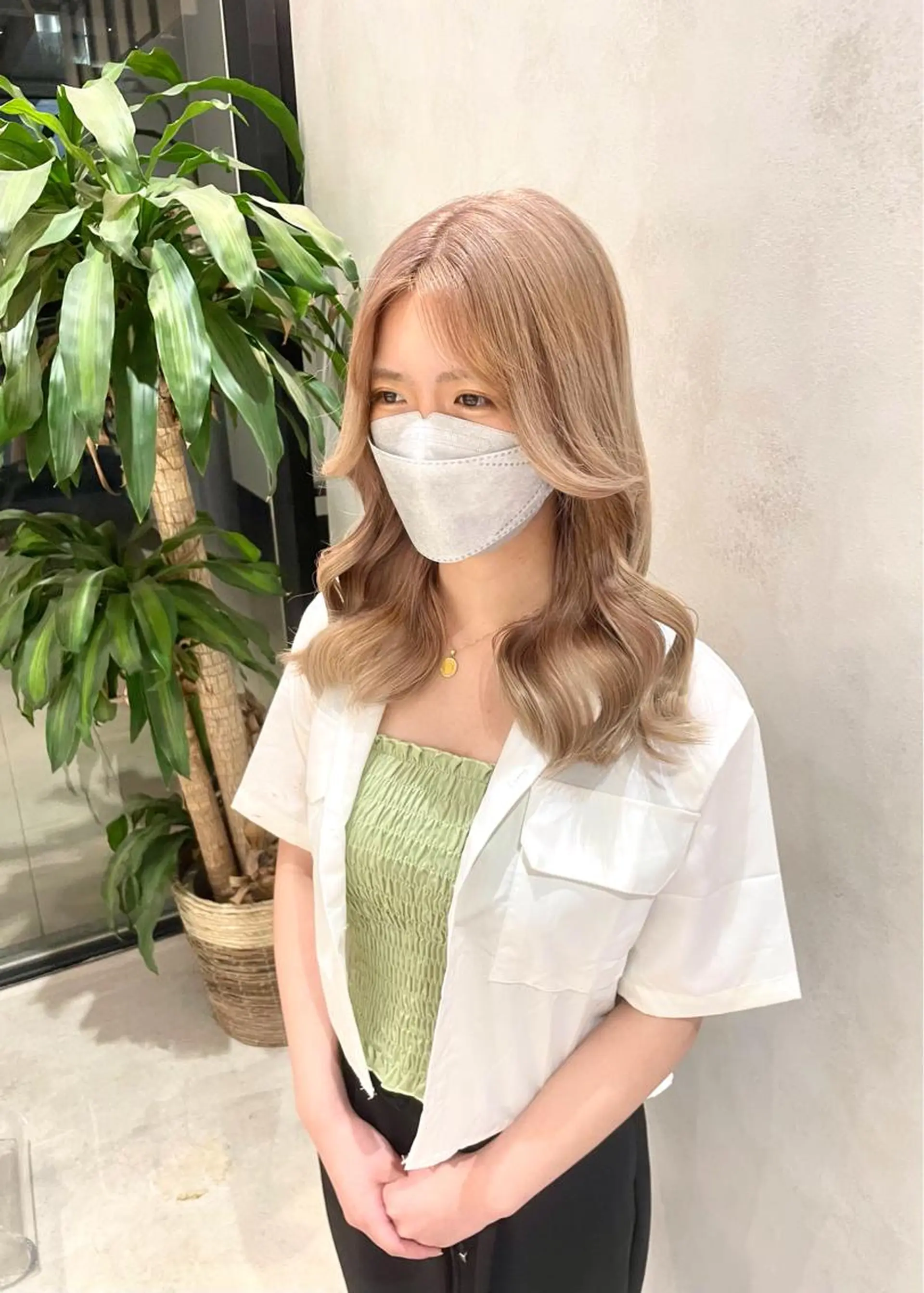 セミロング カラー ヘアカラー トリートメント ヘアセット DEAN名駅店所属・【海外風カラー】 ⭐︎DEAN名駅店☆のヘアスタイル