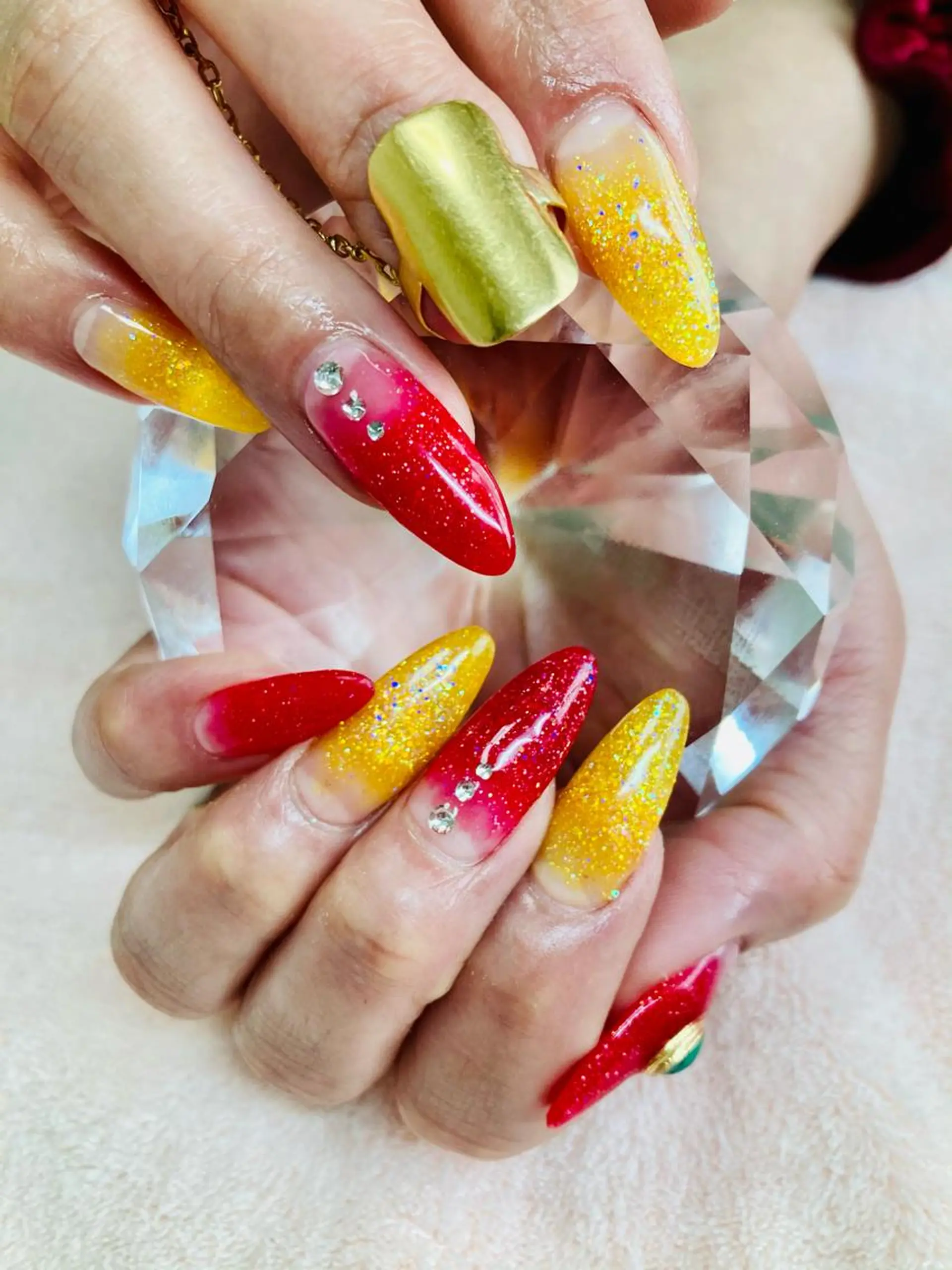 ネイル スカルプネイル chii nailのネイルデザイン