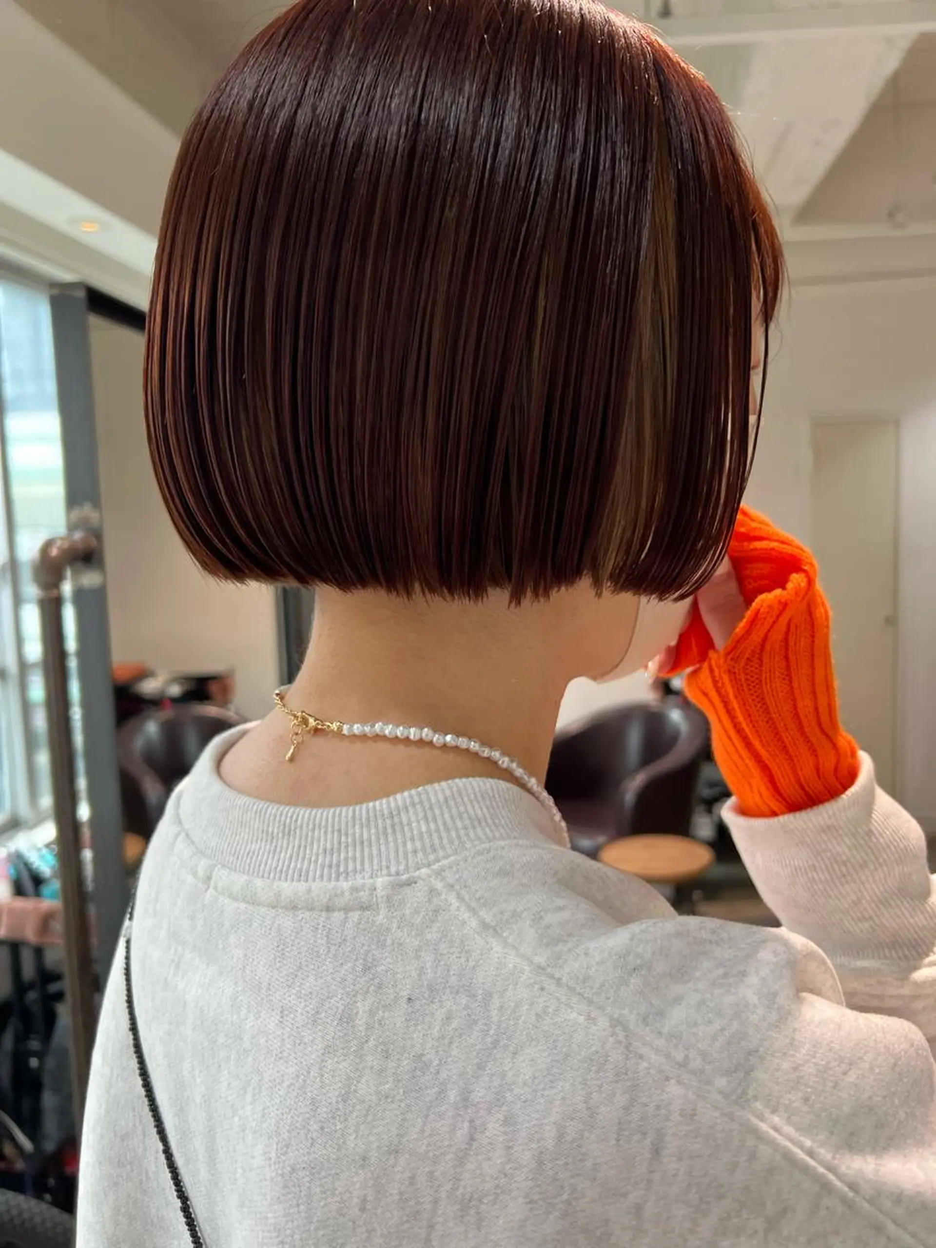 ショート カラー ボブ美容師 /馬場 翼のヘアスタイル