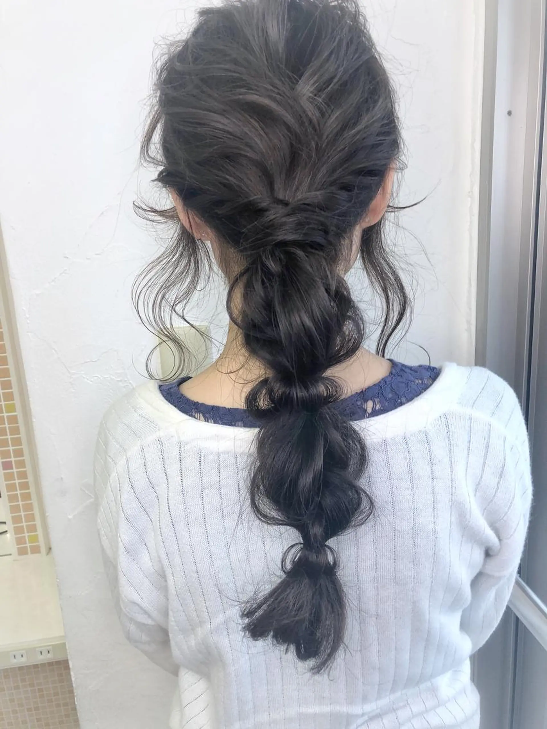 ロング ヘアアレンジ ヘアセット omocha hair salon所属・大嶋 伸吾のヘアスタイル