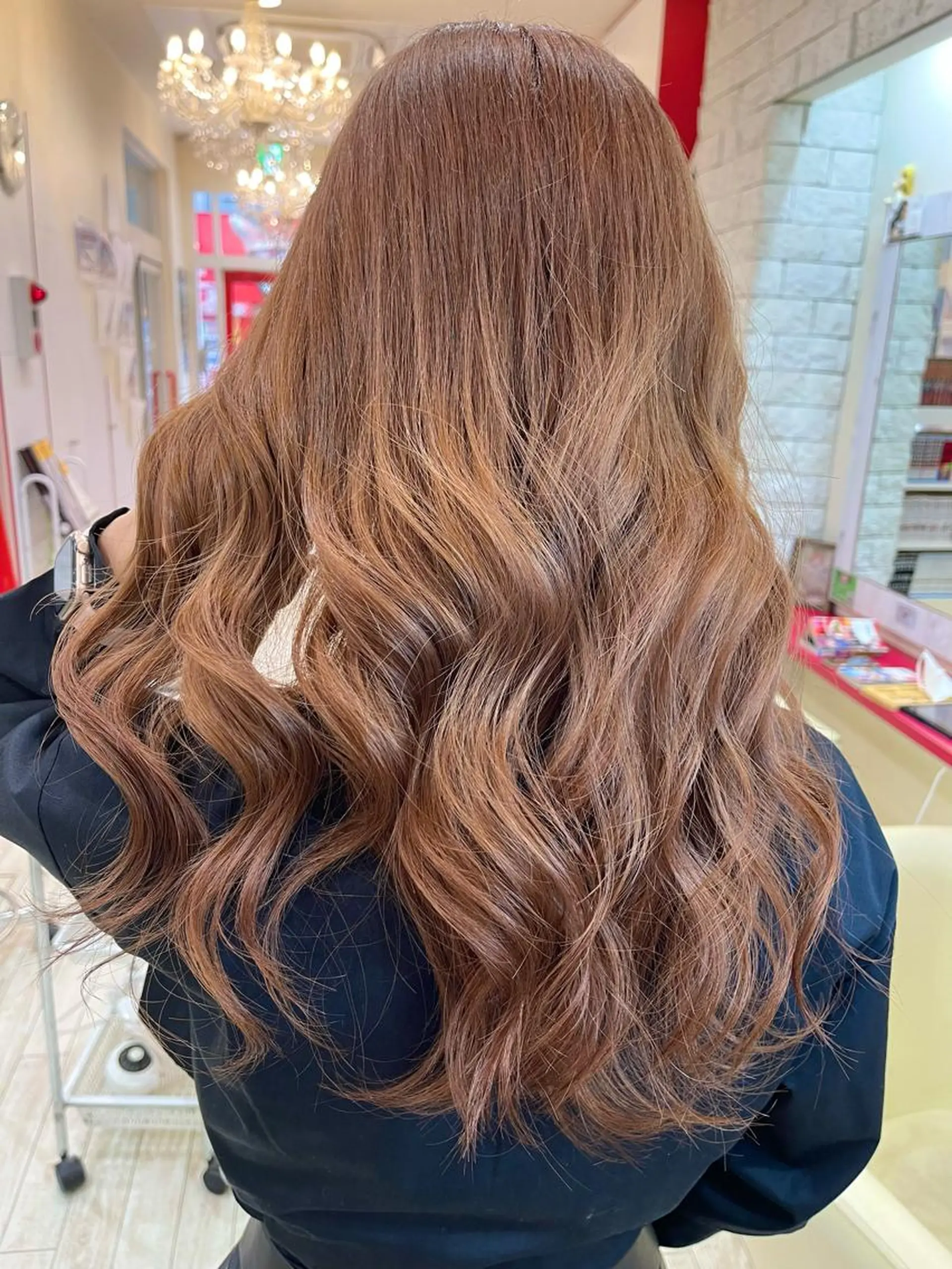 カラー ピンクカラー ヘアカラー 名古屋のピンク好き かずくん🦩のヘアスタイル