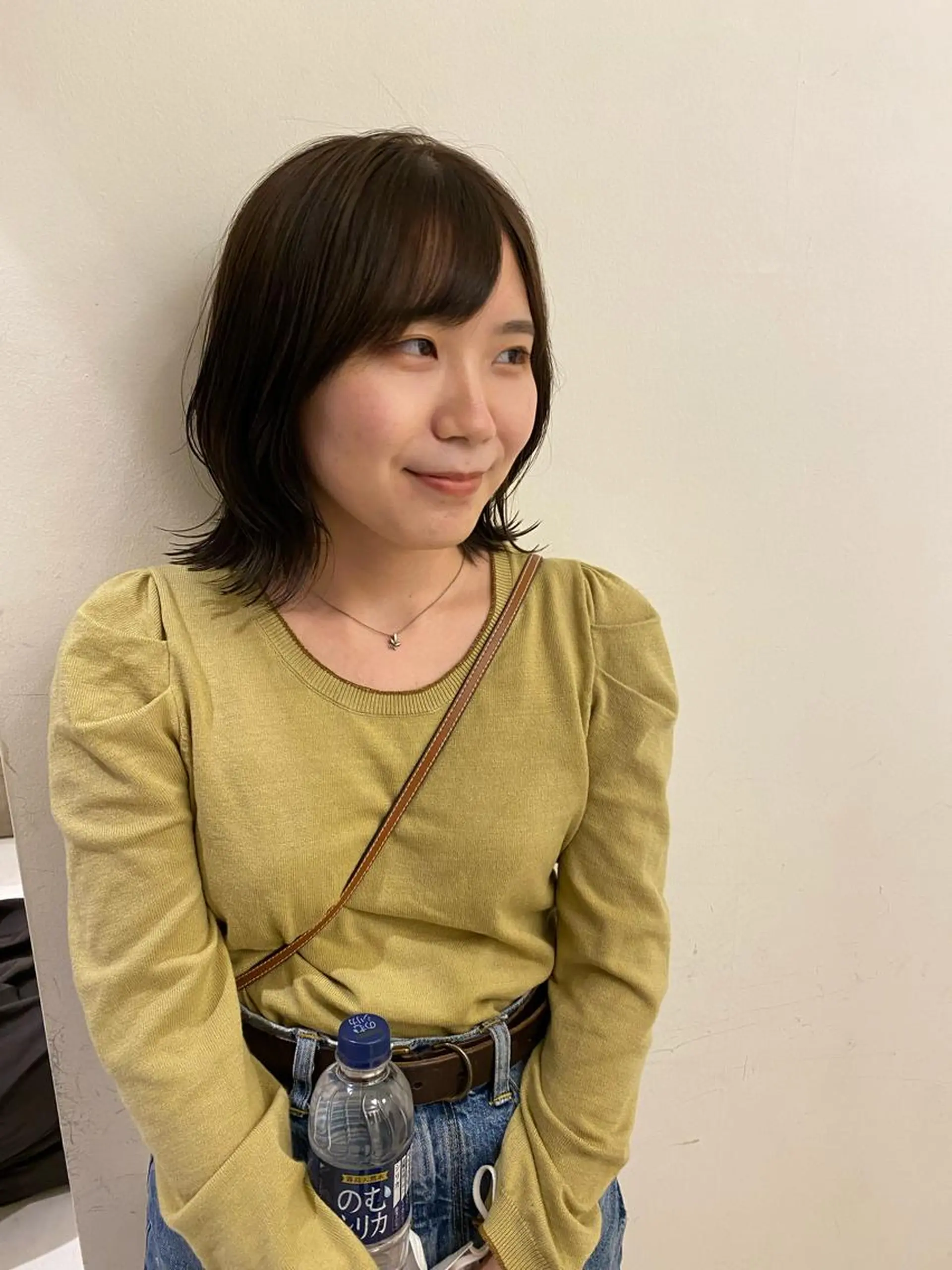 ミディアム カラー ベージュカラー 外ハネヘア chobii表参道所属・吉田 光佑のヘアスタイル