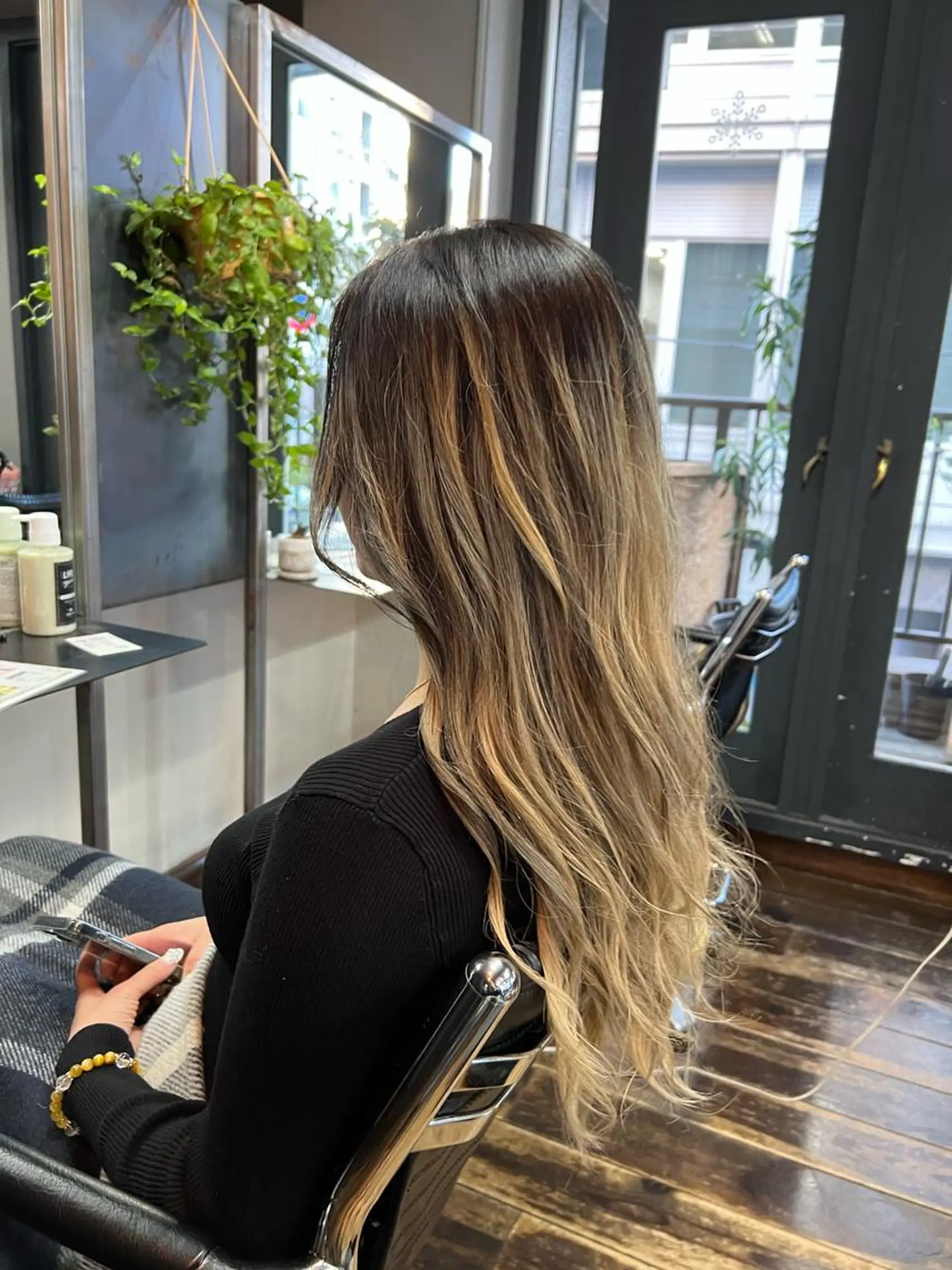 セミロング カラー ヘアアレンジ ✨前田 優・2拠点✨ ✨恵比寿・札幌店✨のヘアスタイル