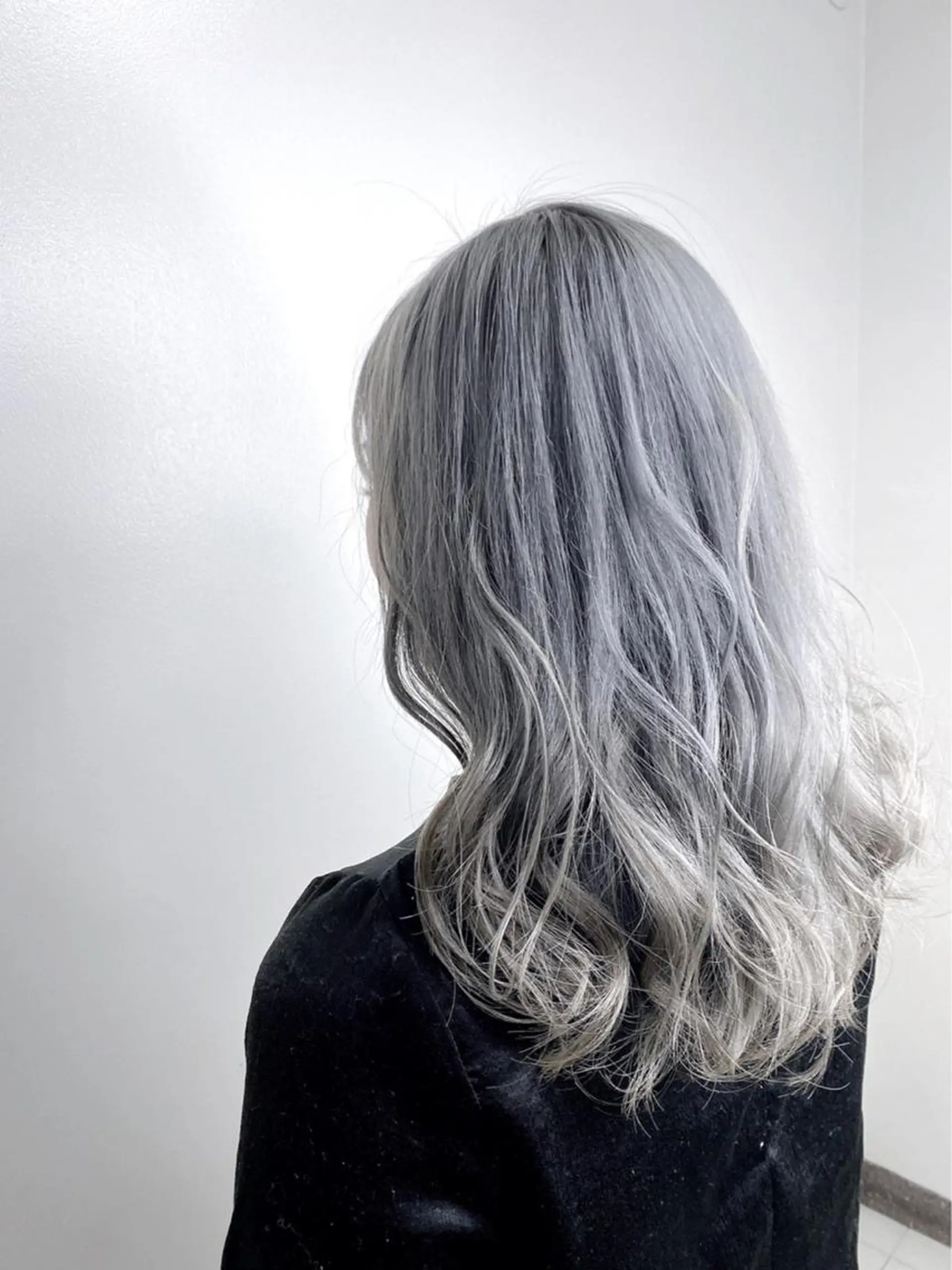 ロング ヘアカラー メッシュ&パーマ特化 🔥山田雄大🔥のヘアスタイル