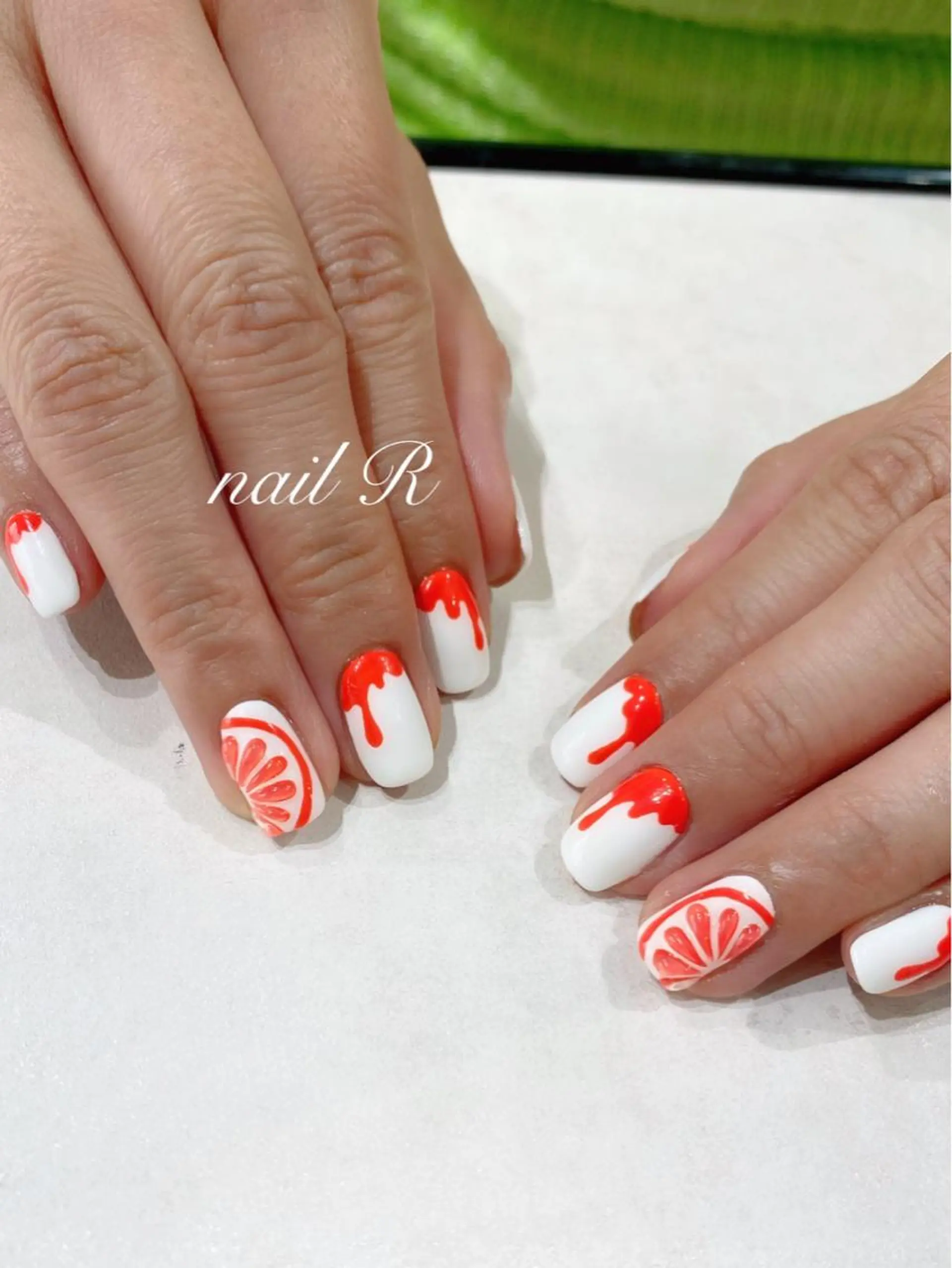 ショート ハンドネイル Nail  R💫 naoのネイルデザイン