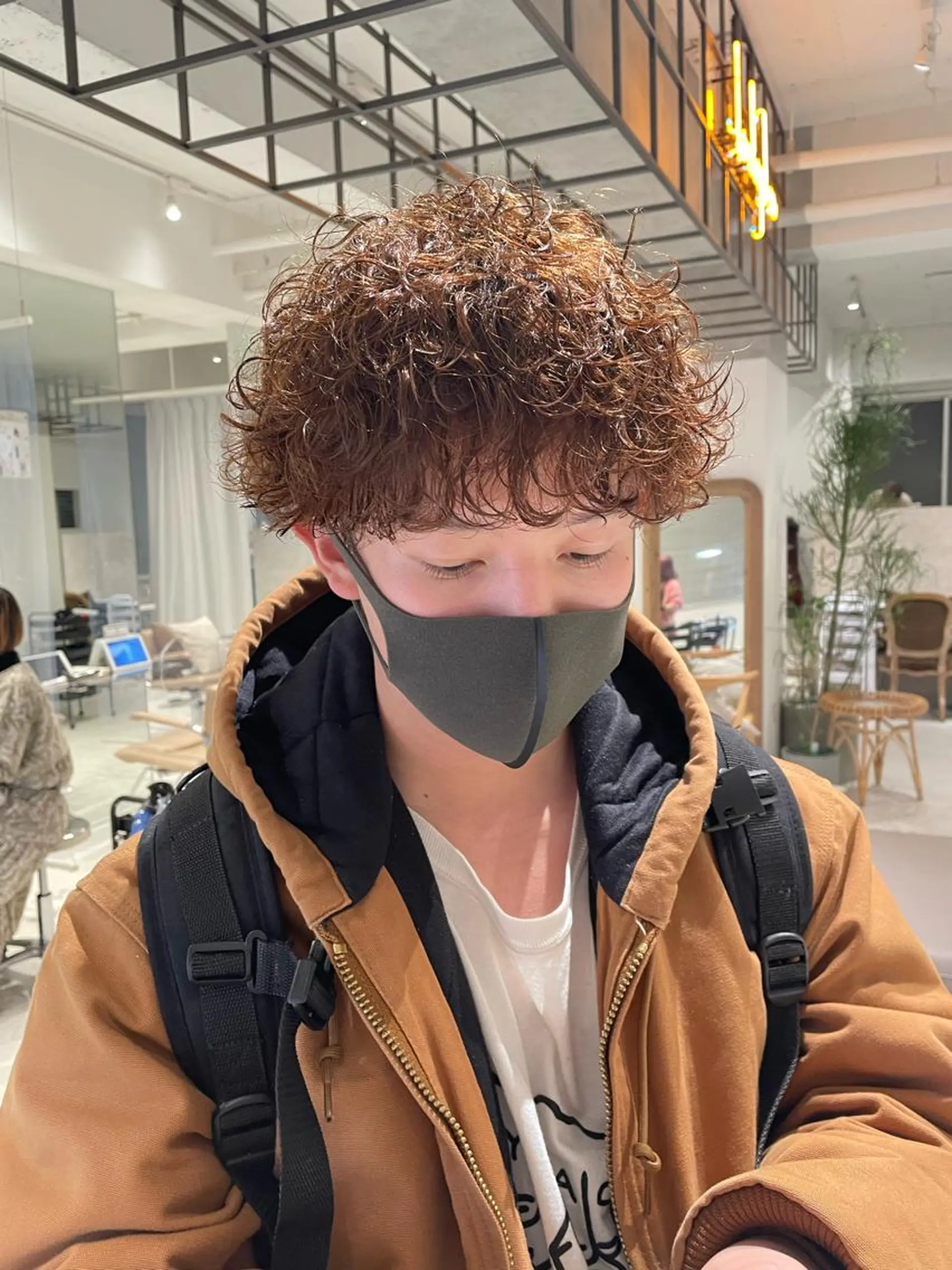 ショート パーマ メンズ カット パーマ 【メンズ指名数 NO.1】マルヤマのヘアスタイル